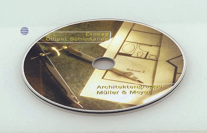 HERMA CD-Etiketten CD-Etiketten,maxi, Ø 116 mm 5115 weiß