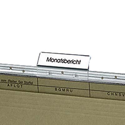 bene Beschriftungsschilder für Hängeregister 6,0 x 1,5 cm