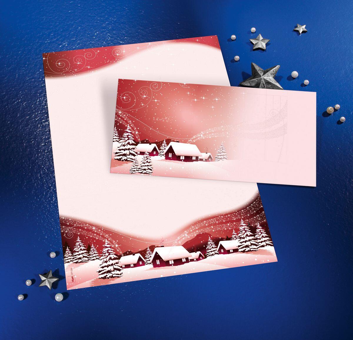 SIGEL Weihnachtsbriefpapier DIN A4 90 g/m²