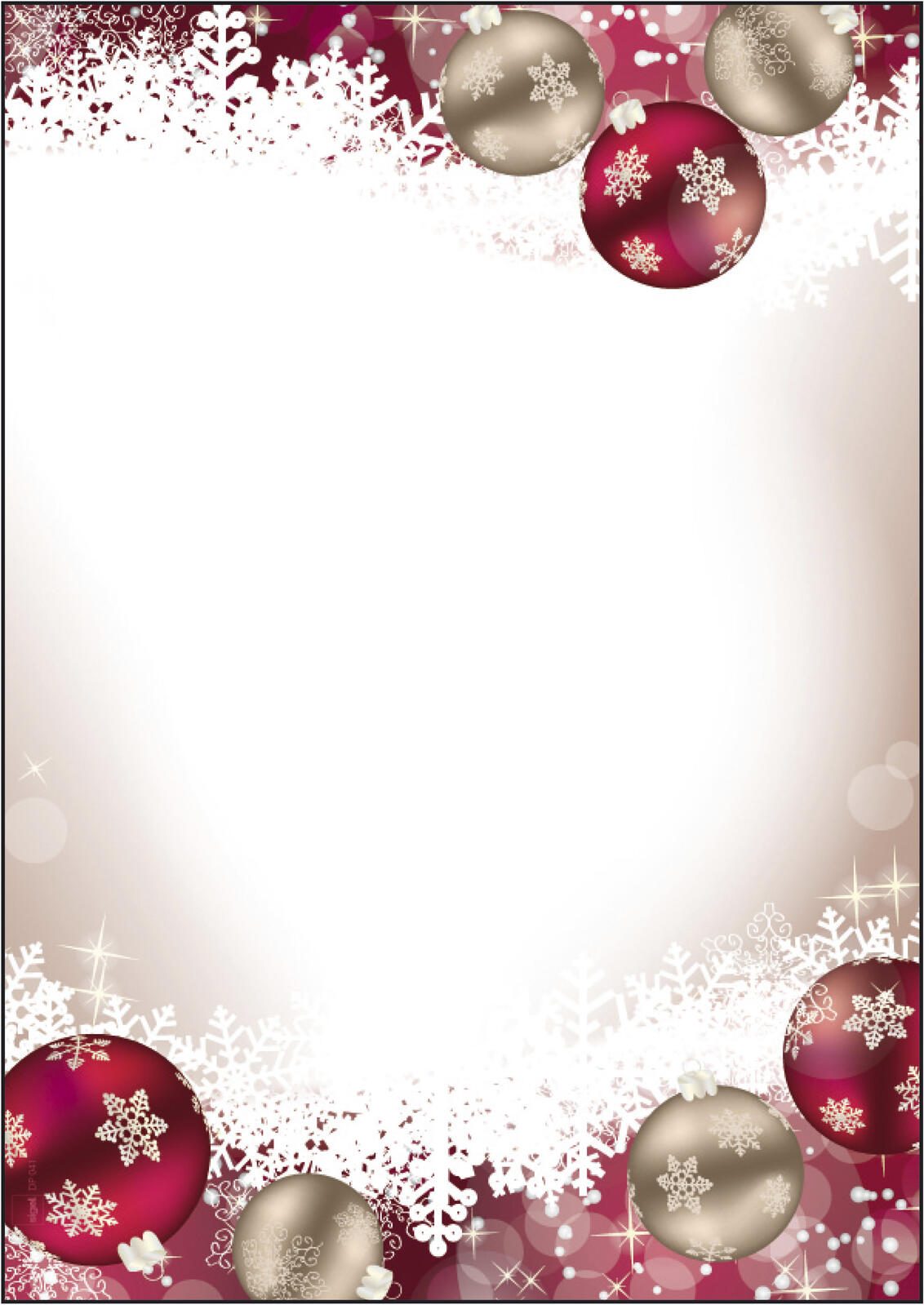 SIGEL Weihnachtsbriefpapier DIN A4 90 g/m²