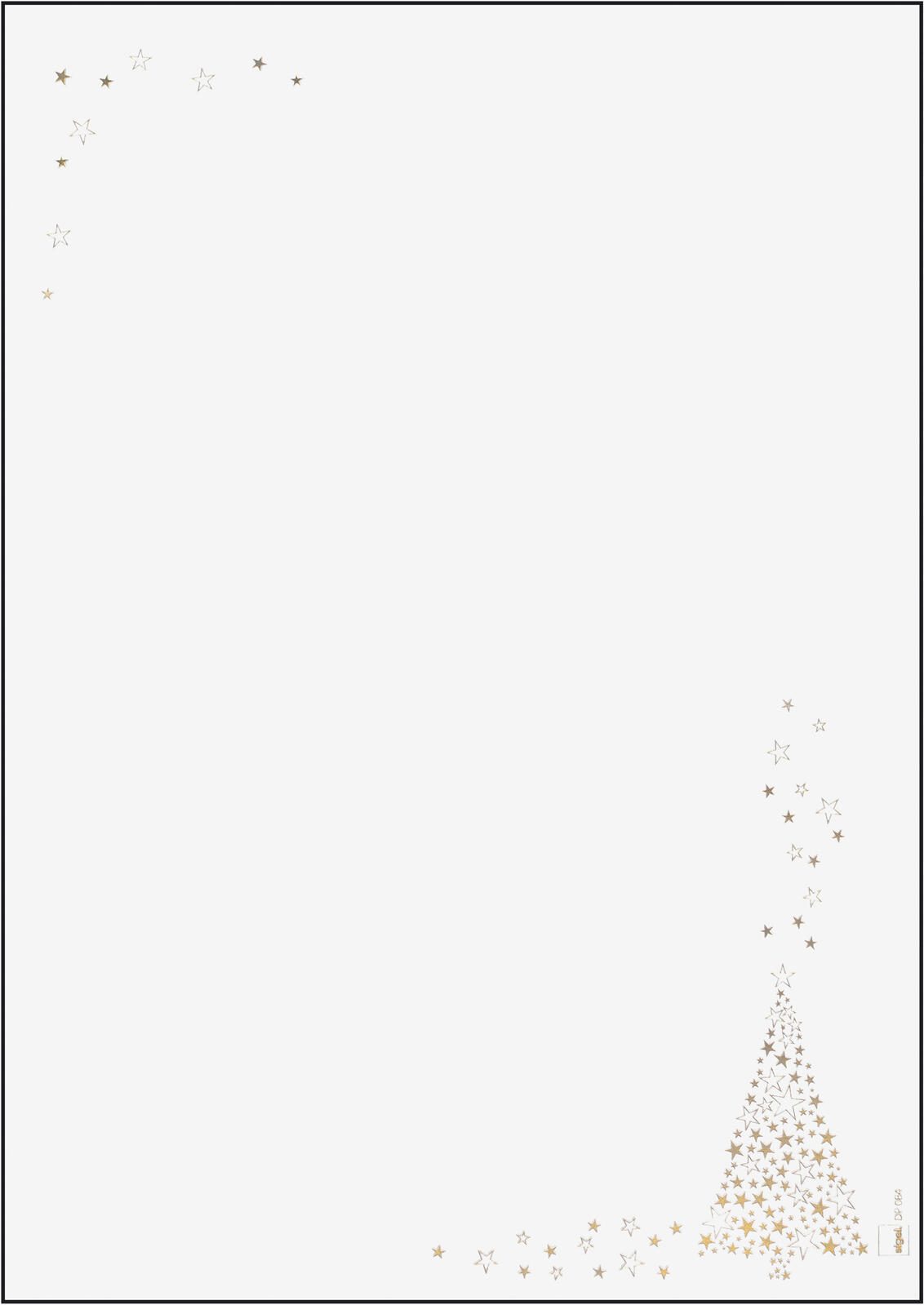 SIGEL Weihnachtsbriefpapier DIN A4 90 g/m²