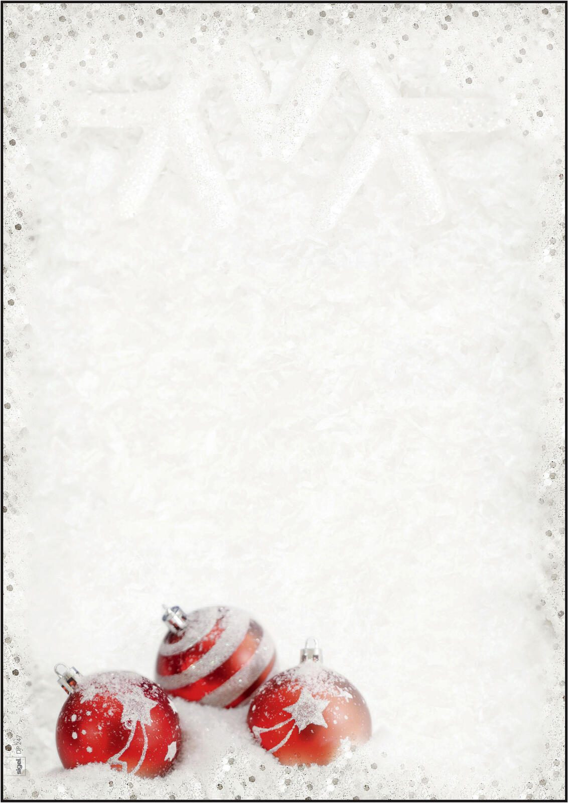SIGEL Weihnachtsbriefpapier DIN A4 90 g/m²