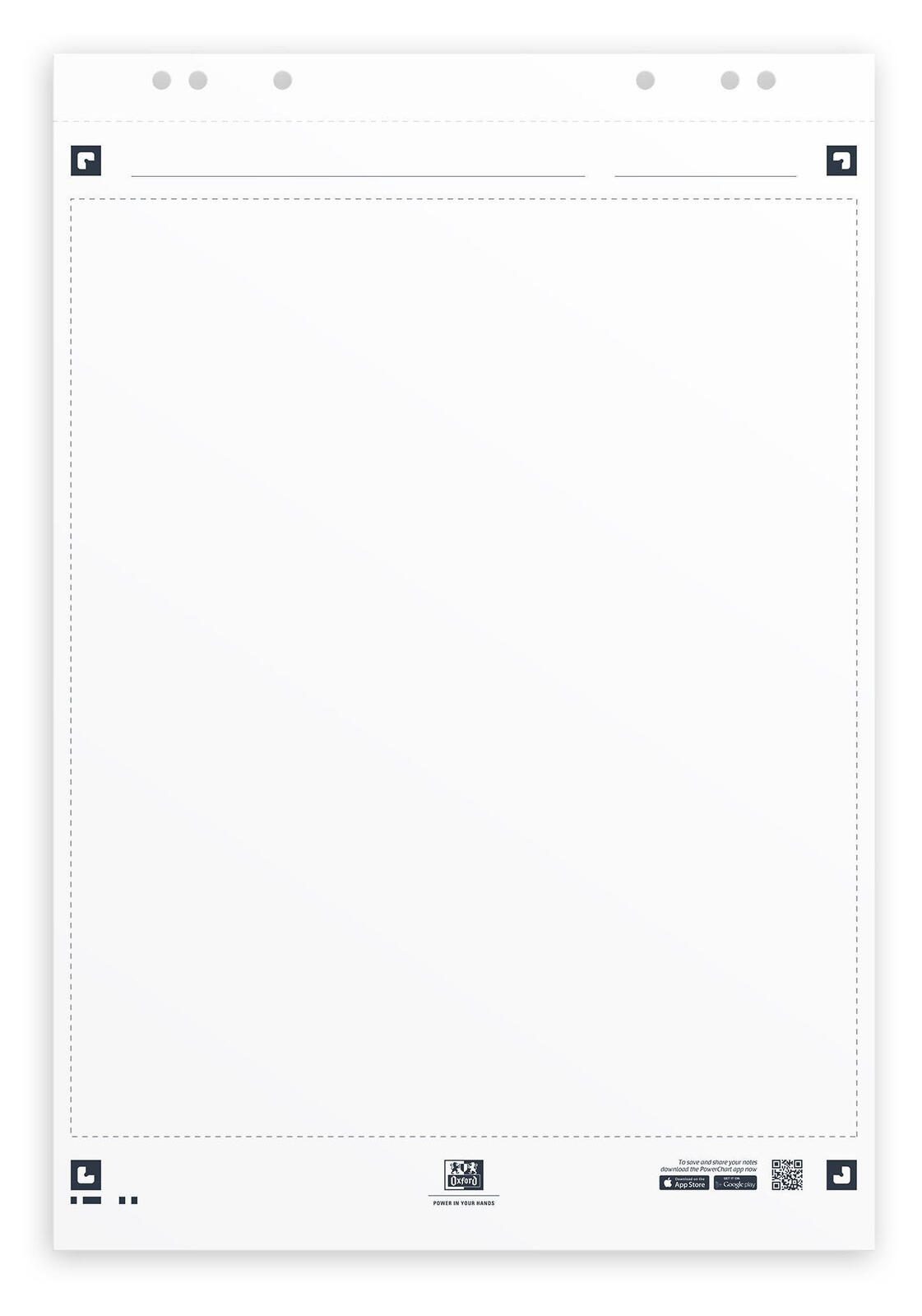 OXFORD Flipchart-Papier 90 g/m²