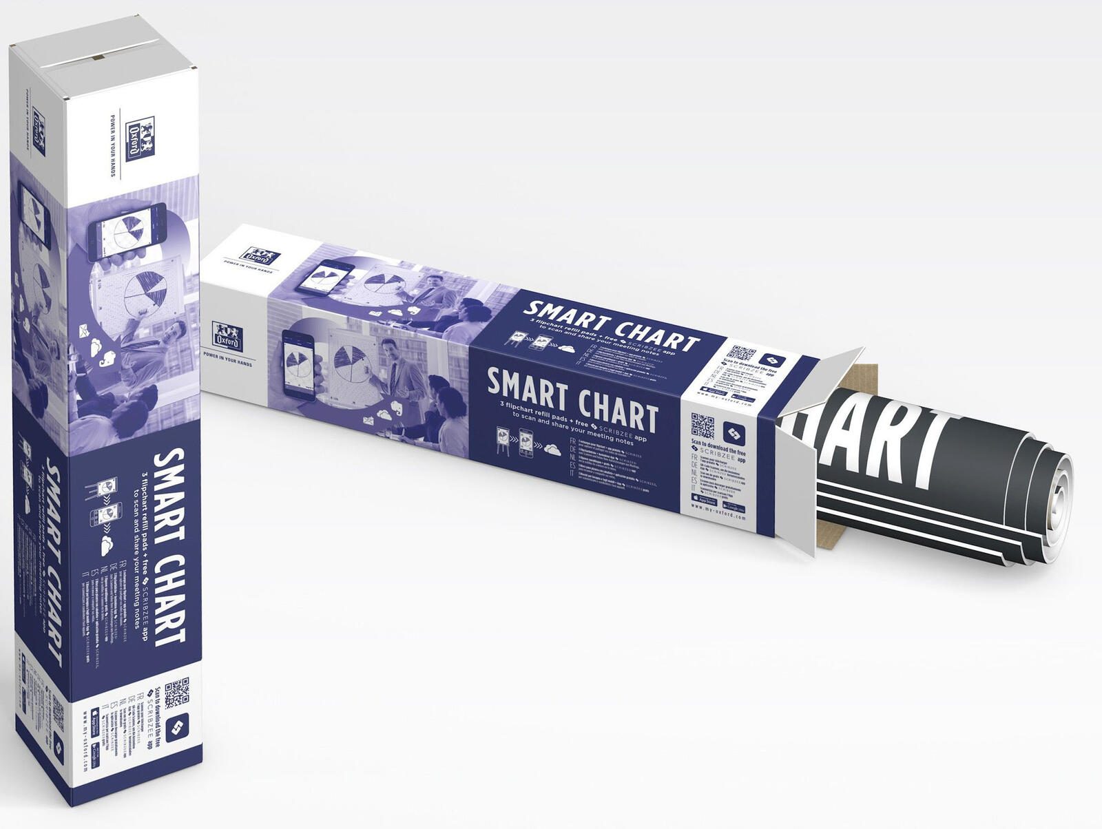 OXFORD Flipchart-Papier 90 g/m²
