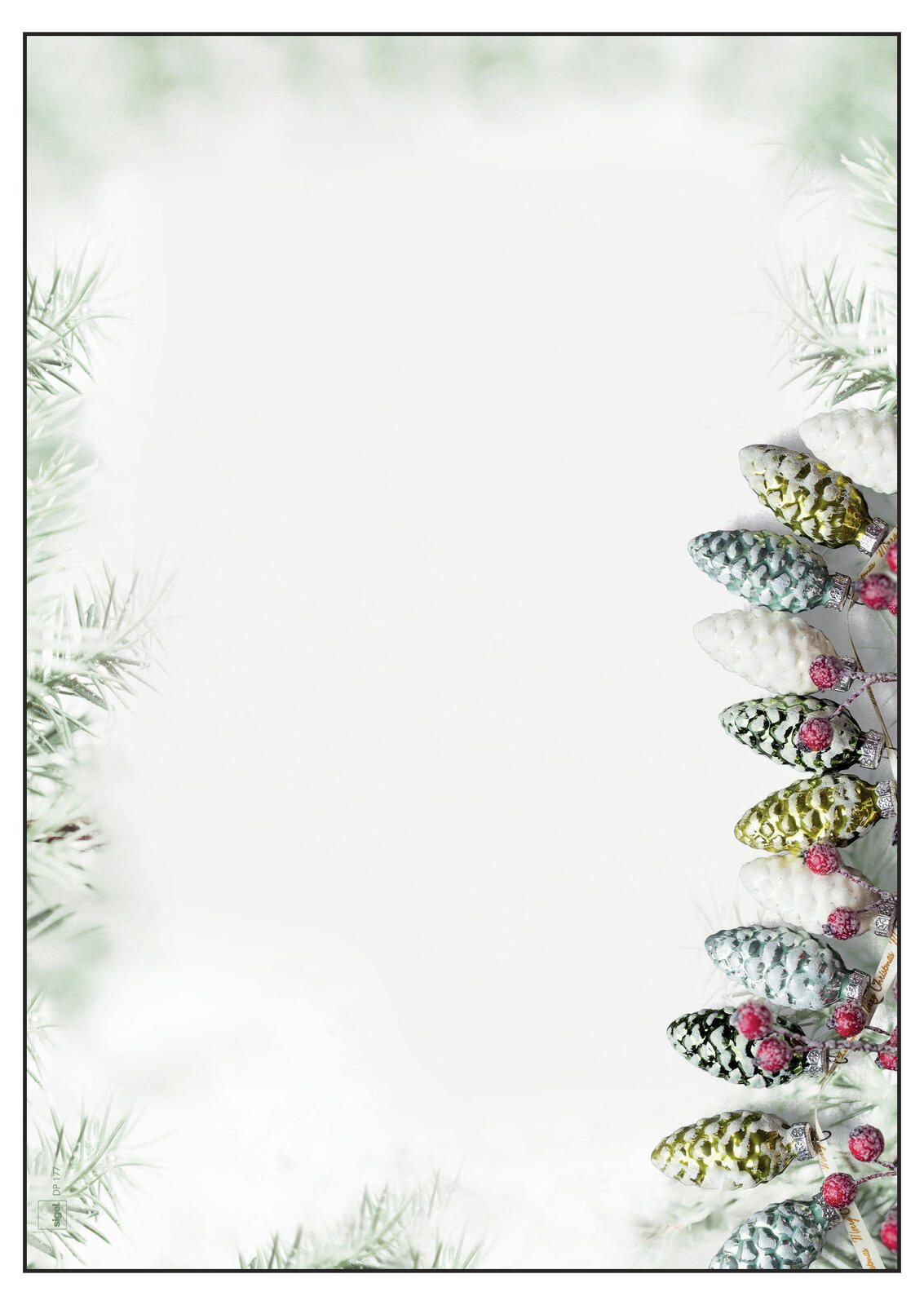 SIGEL Weihnachtsbriefpapier DIN A4 90 g/m²
