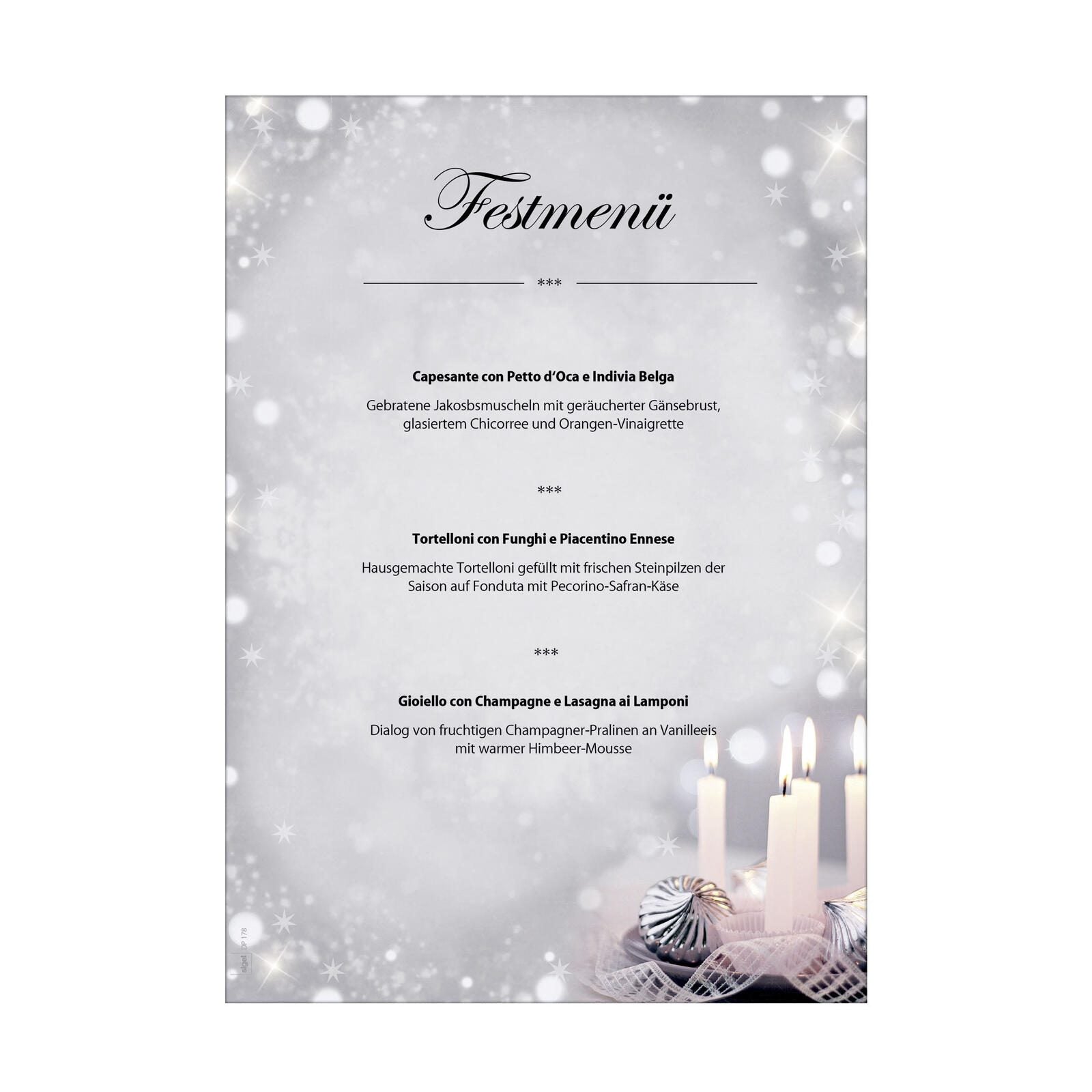SIGEL Weihnachtsbriefpapier DIN A4 90 g/m²
