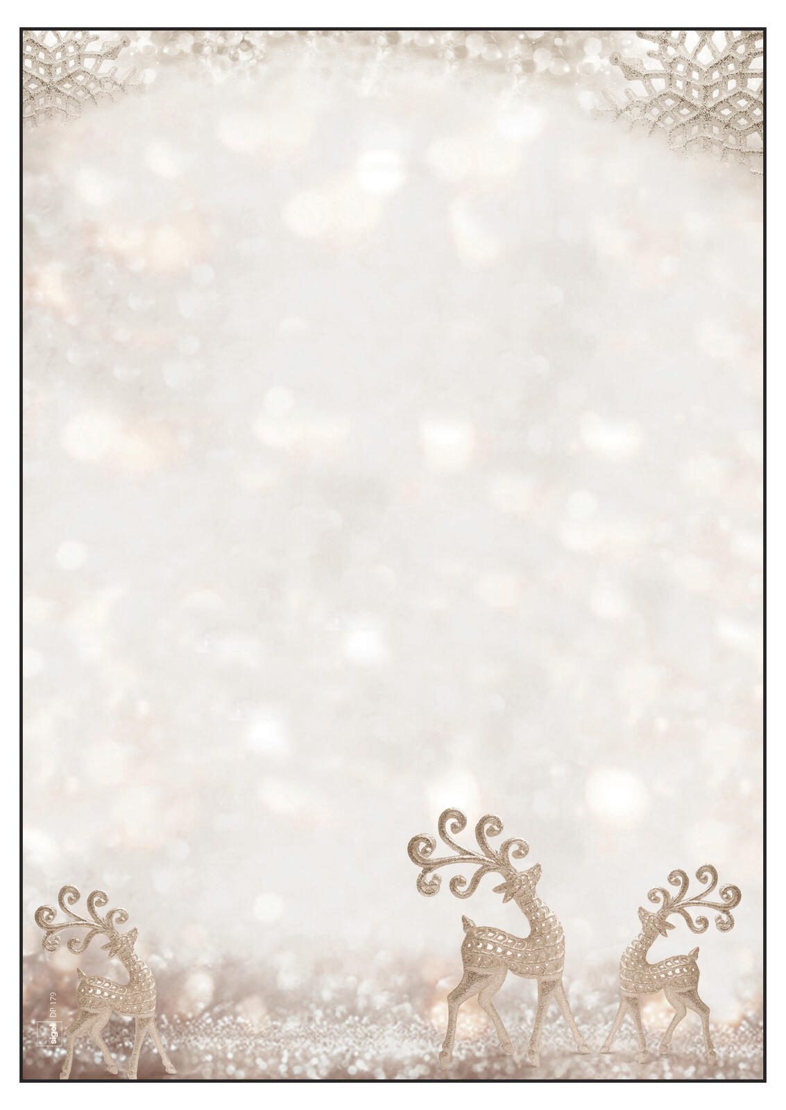 SIGEL Weihnachtsbriefpapier DIN A4 90 g/m²