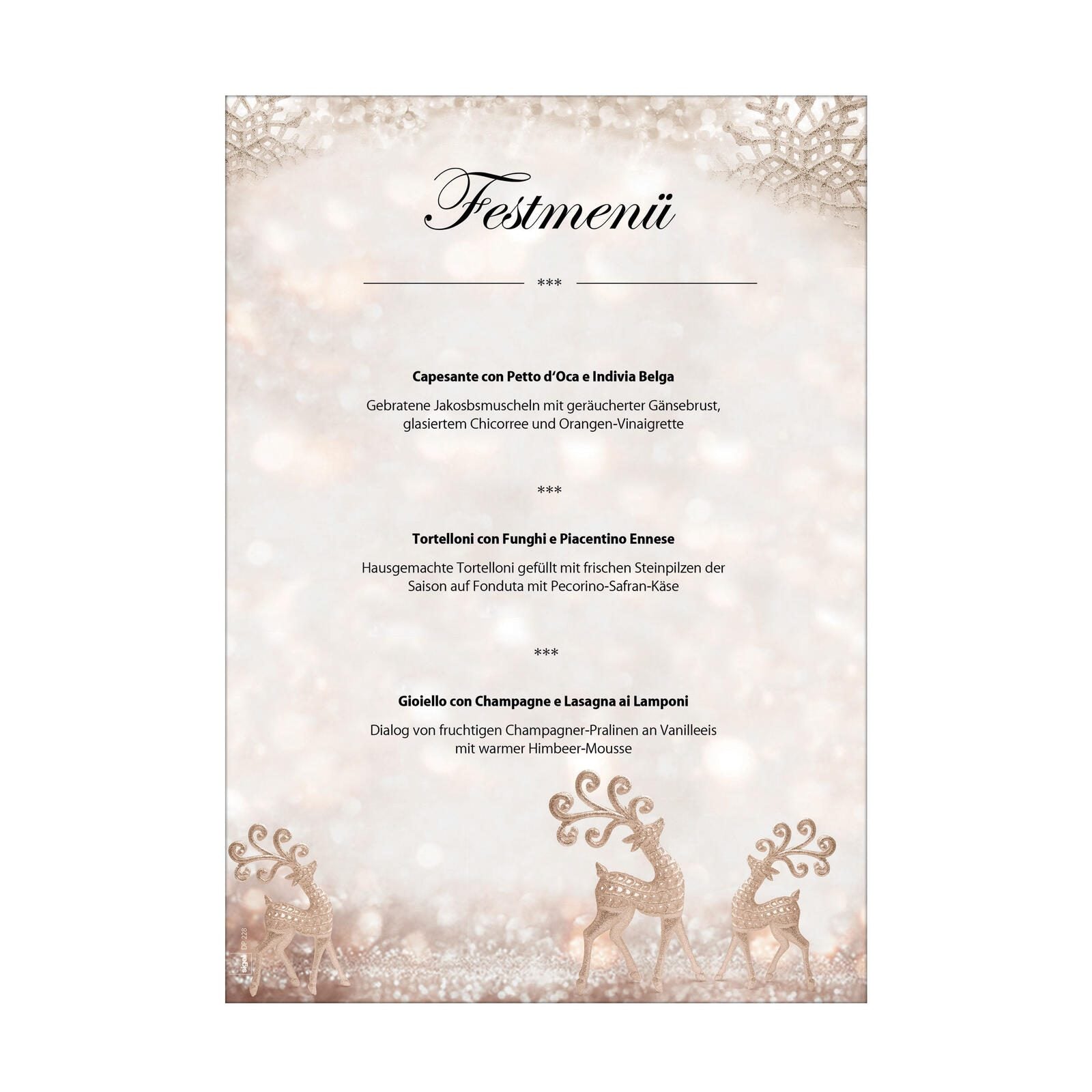 SIGEL Weihnachtsbriefpapier DIN A4 90 g/m²