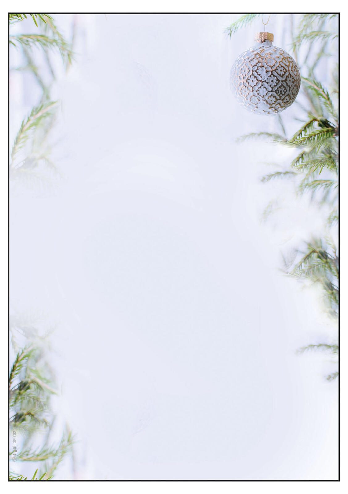 SIGEL Weihnachtsbriefpapier DIN A4 90 g/m²
