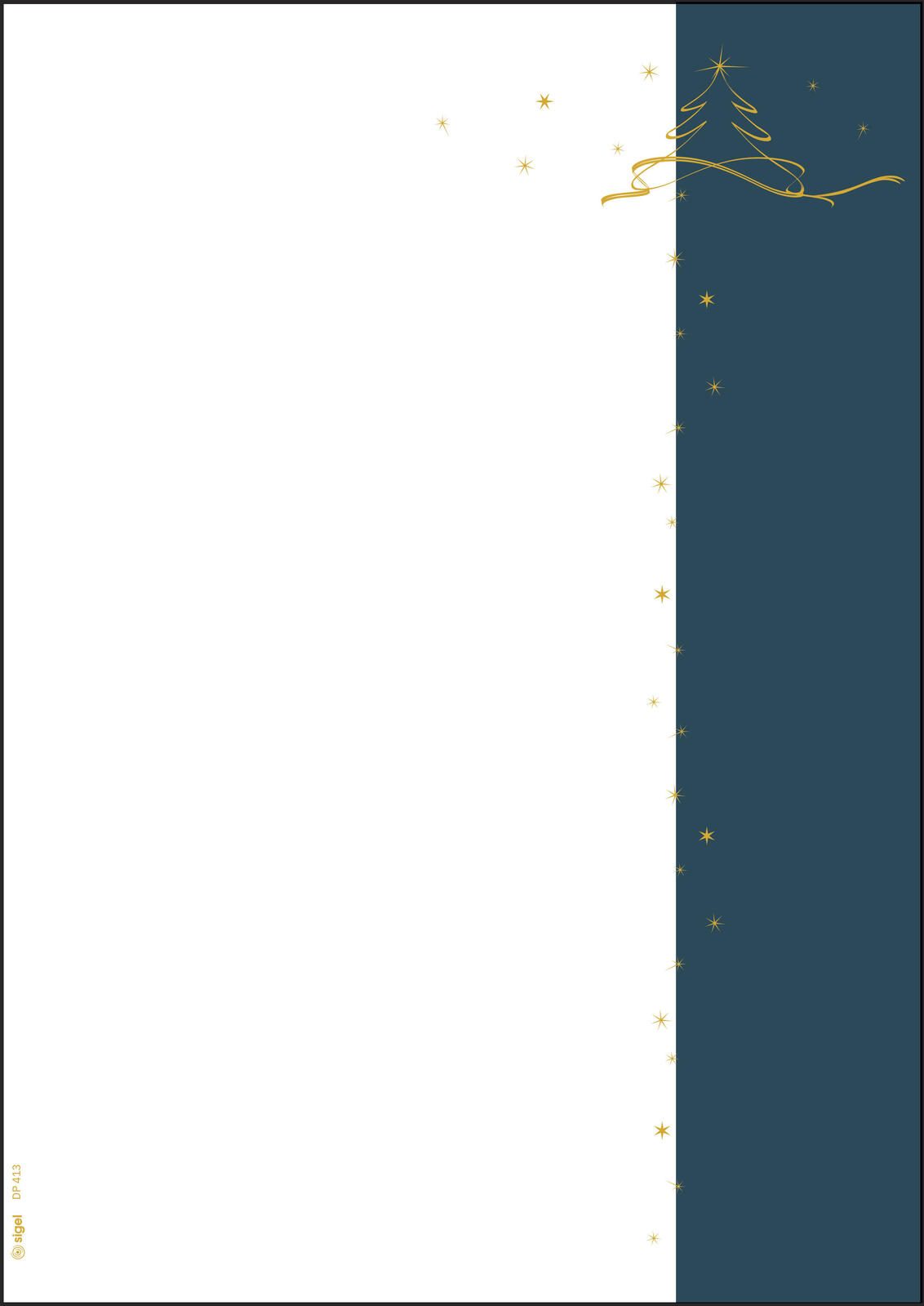 SIGEL Weihnachtsbriefpapier DIN A4 90 g/m²