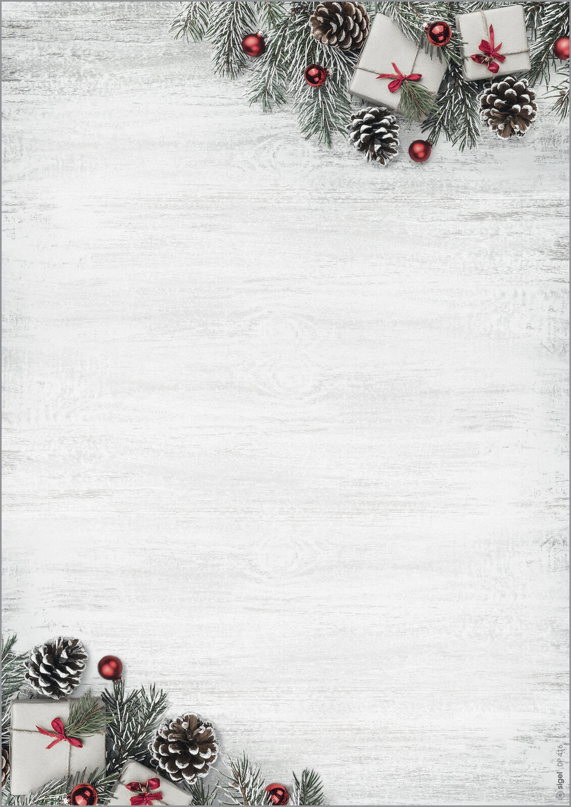 SIGEL Weihnachtsbriefpapier DIN A4 90 g/m²