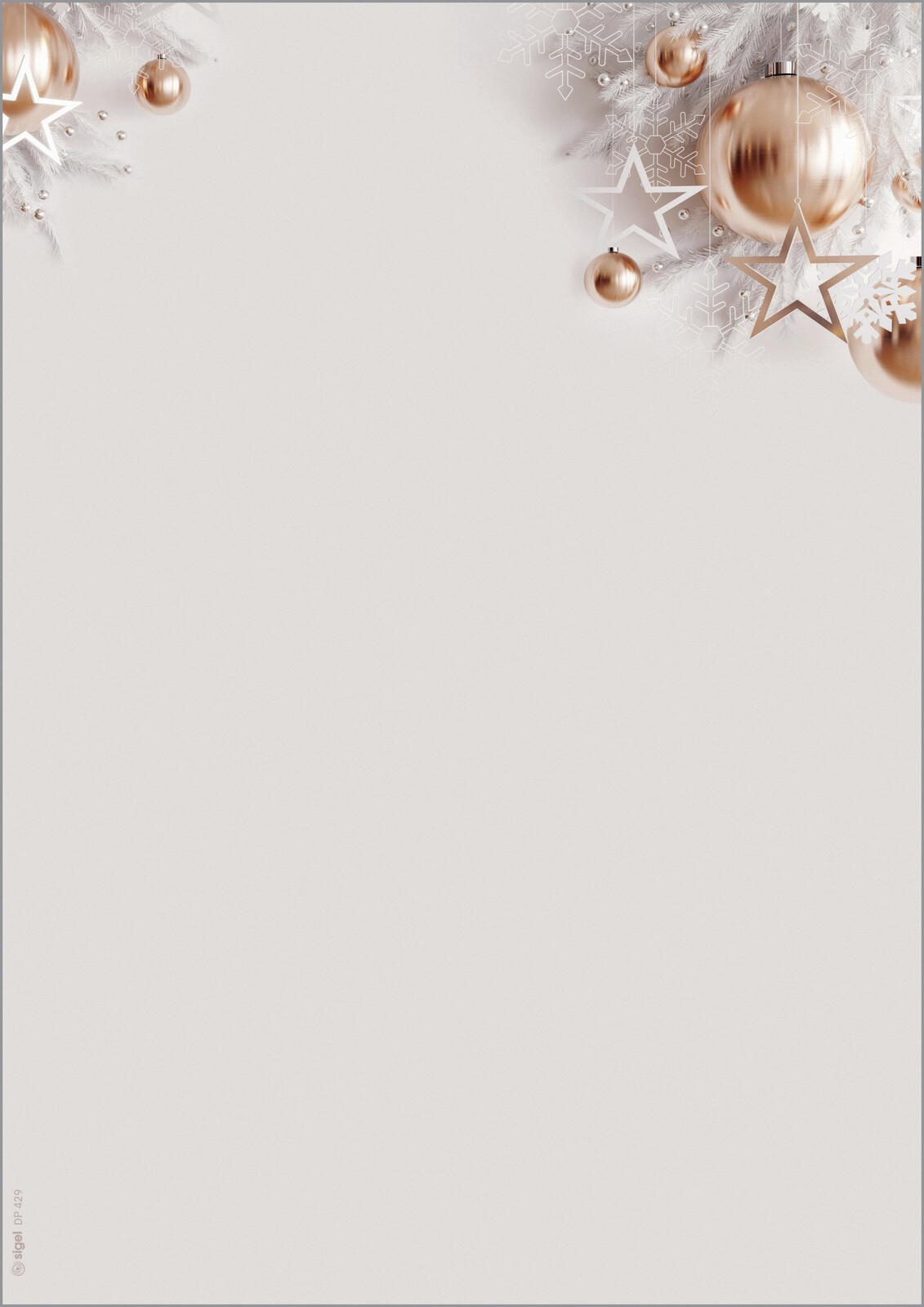 SIGEL Weihnachtsbriefpapier DIN A4 90 g/m²