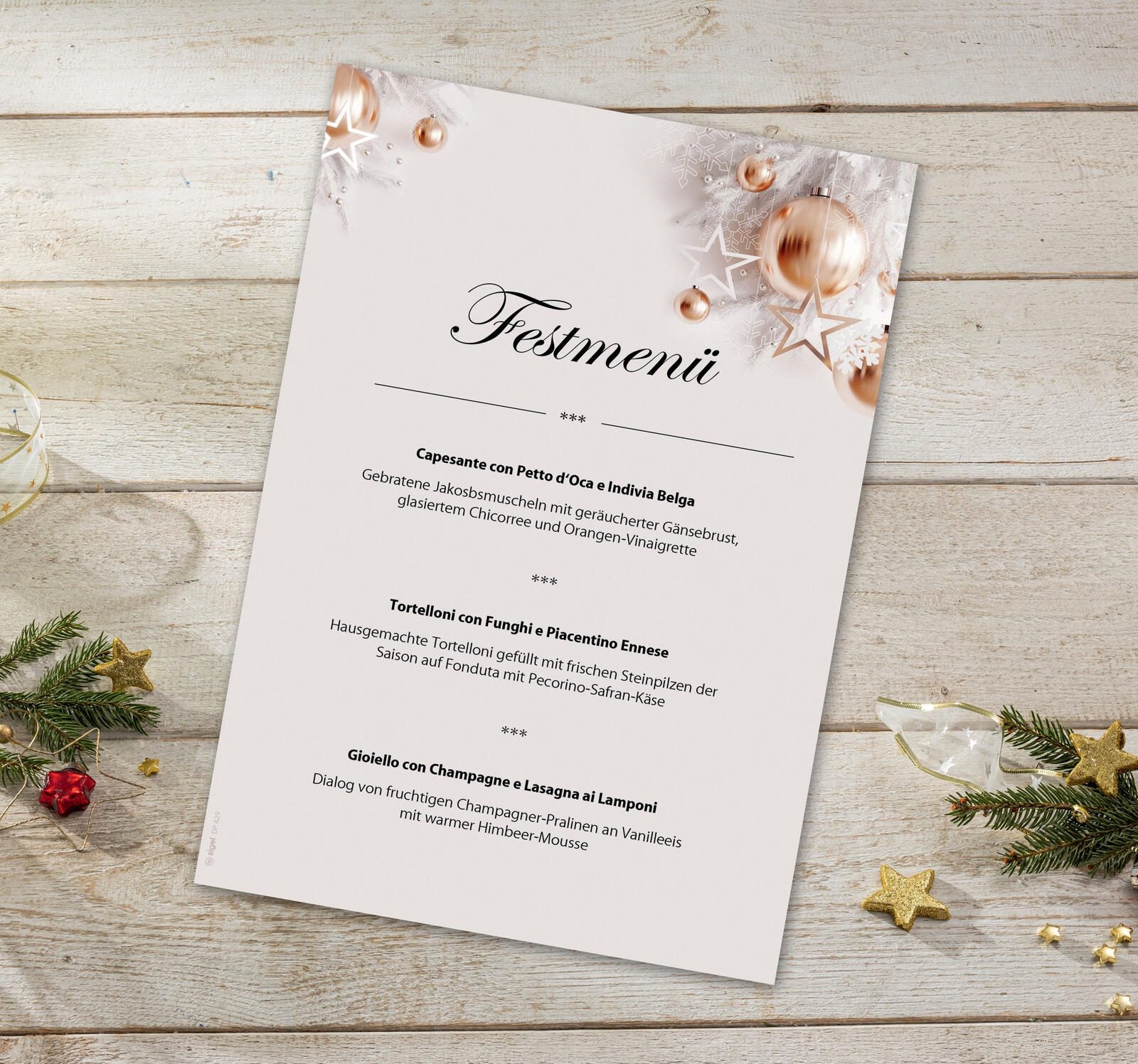 SIGEL Weihnachtsbriefpapier DIN A4 90 g/m²