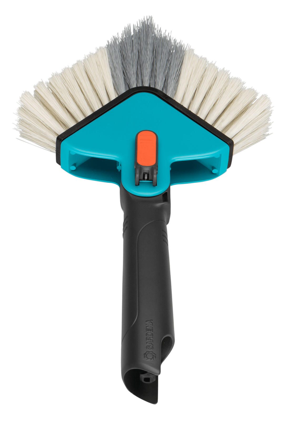 GARDENA Besenkopf hochwertige Besteckung türkis/schwarz
