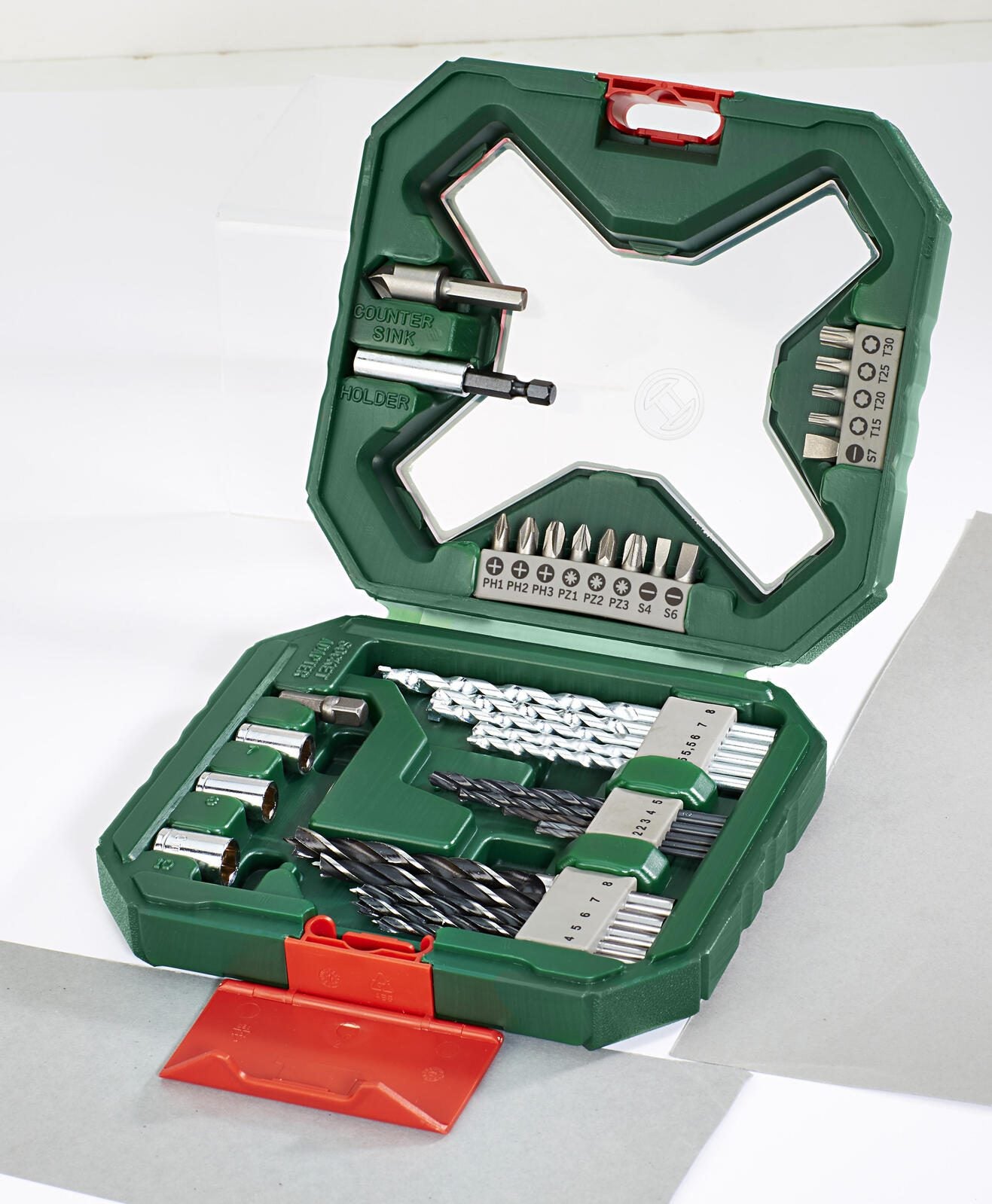 BOSCH Bohrer- und Bit-Set X-Line Classic 34-teilig