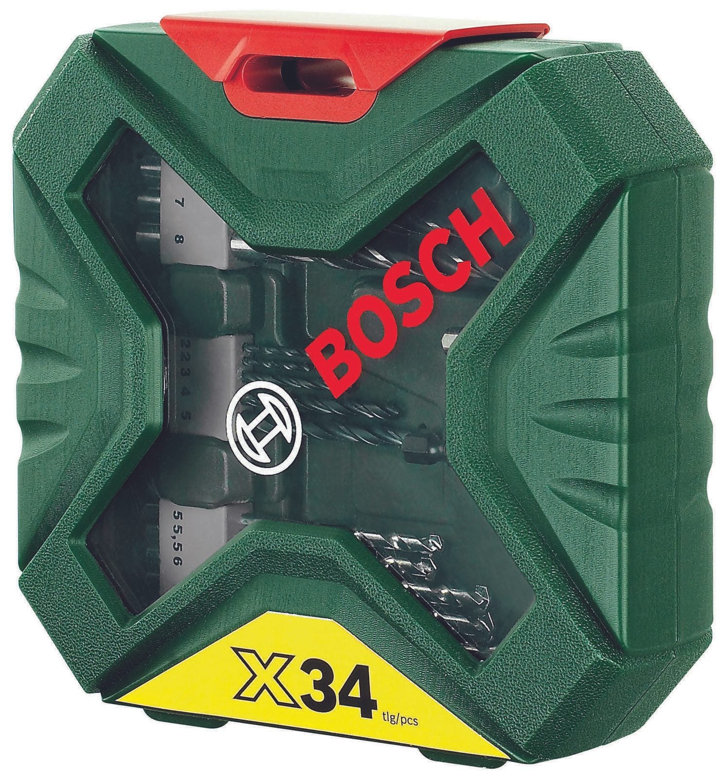 BOSCH Bohrer- und Bit-Set X-Line Classic 34-teilig