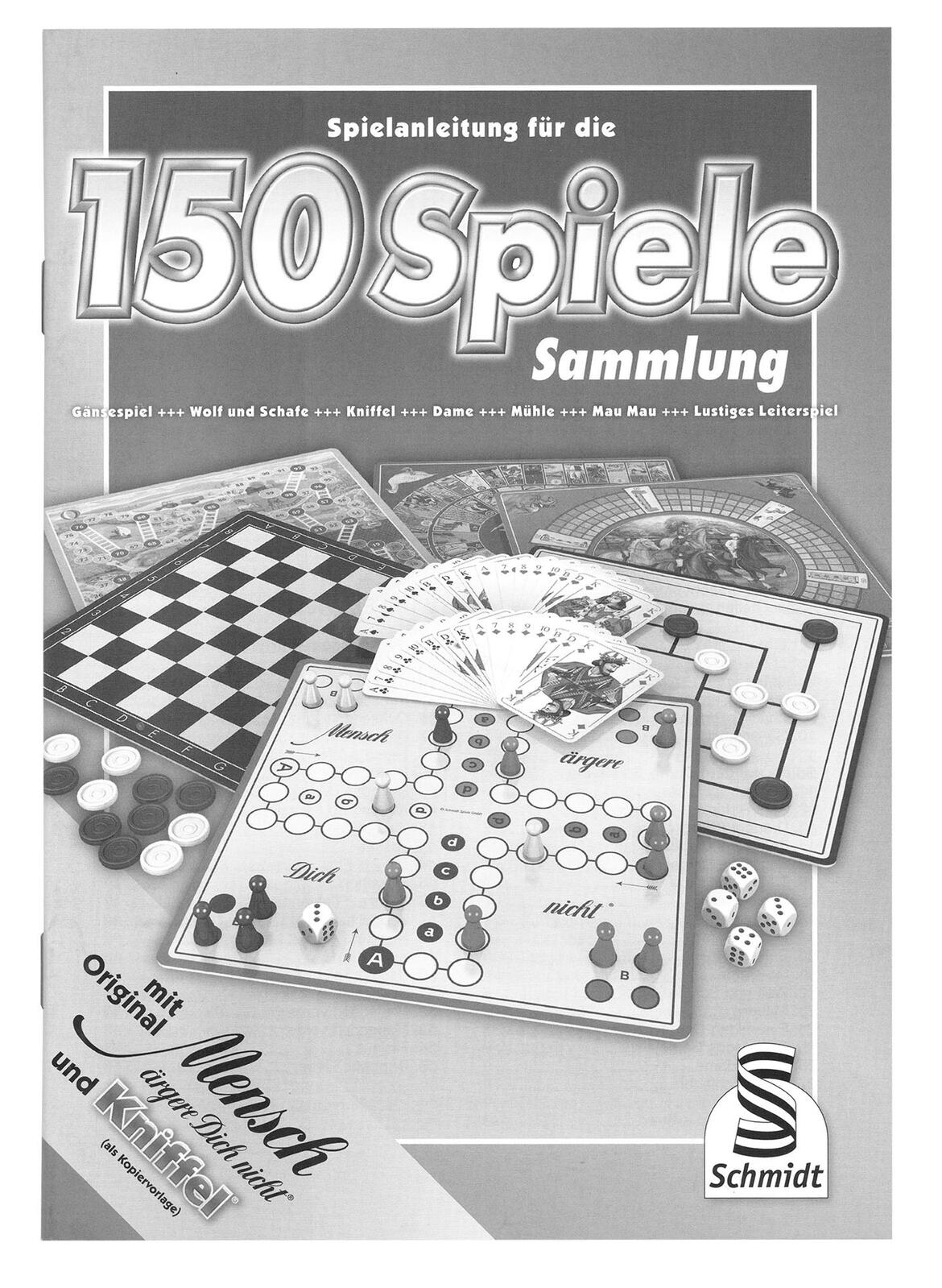 Idena 150 Spiele-Set