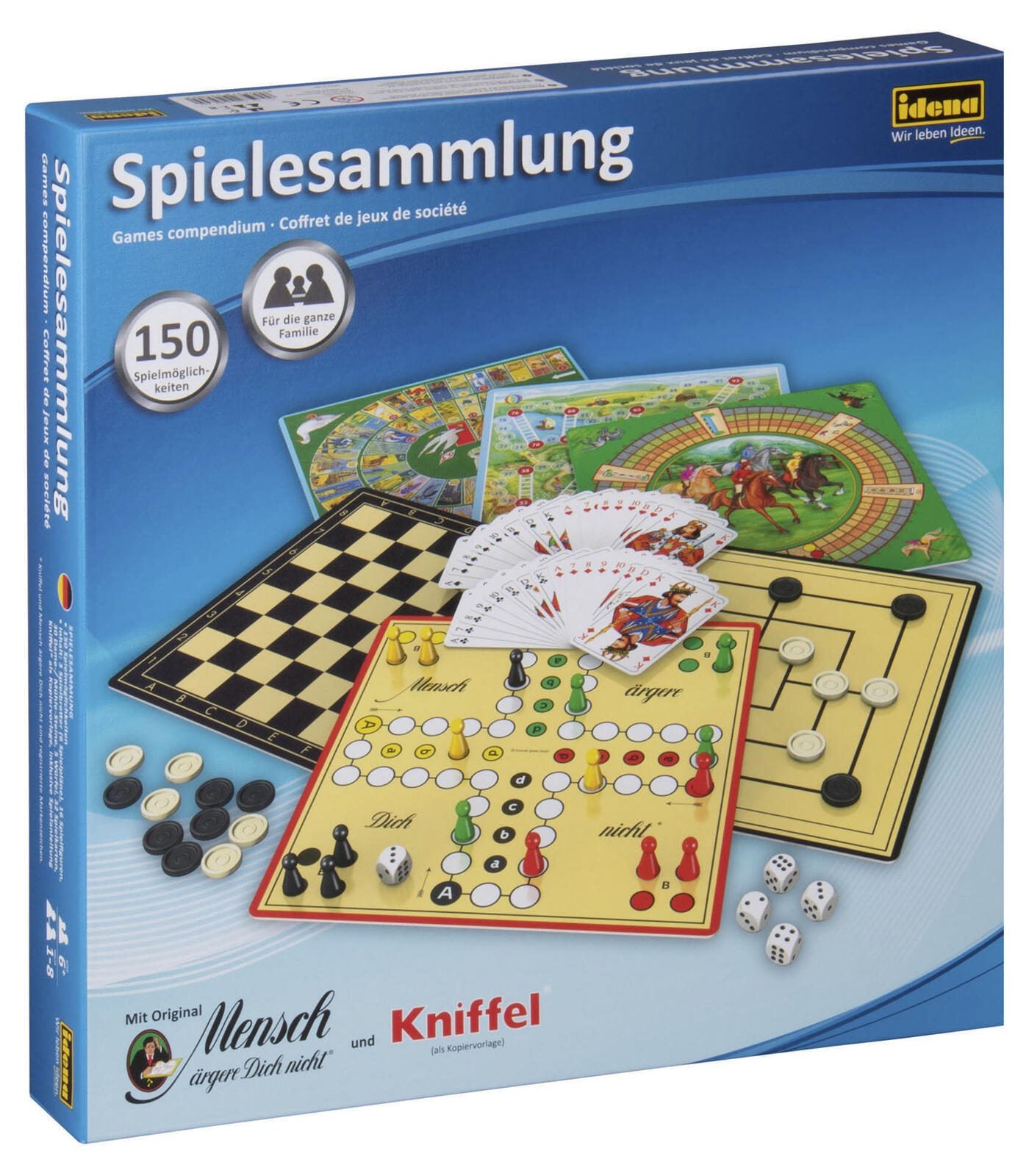 Idena 150 Spiele-Set