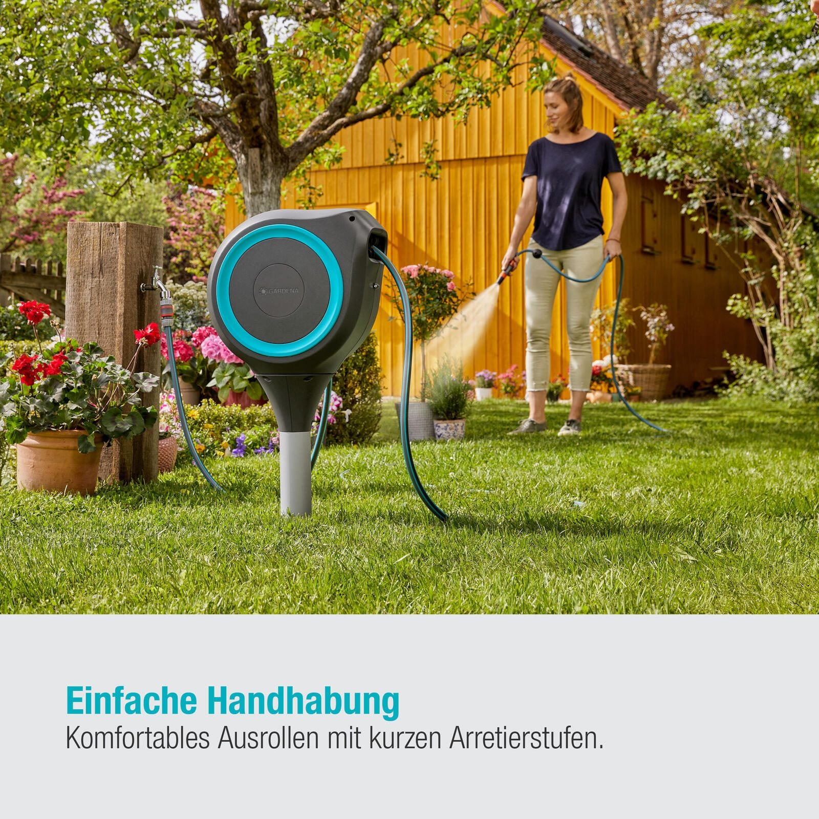 GARDENA Schlauchbox RollUp S 15 m