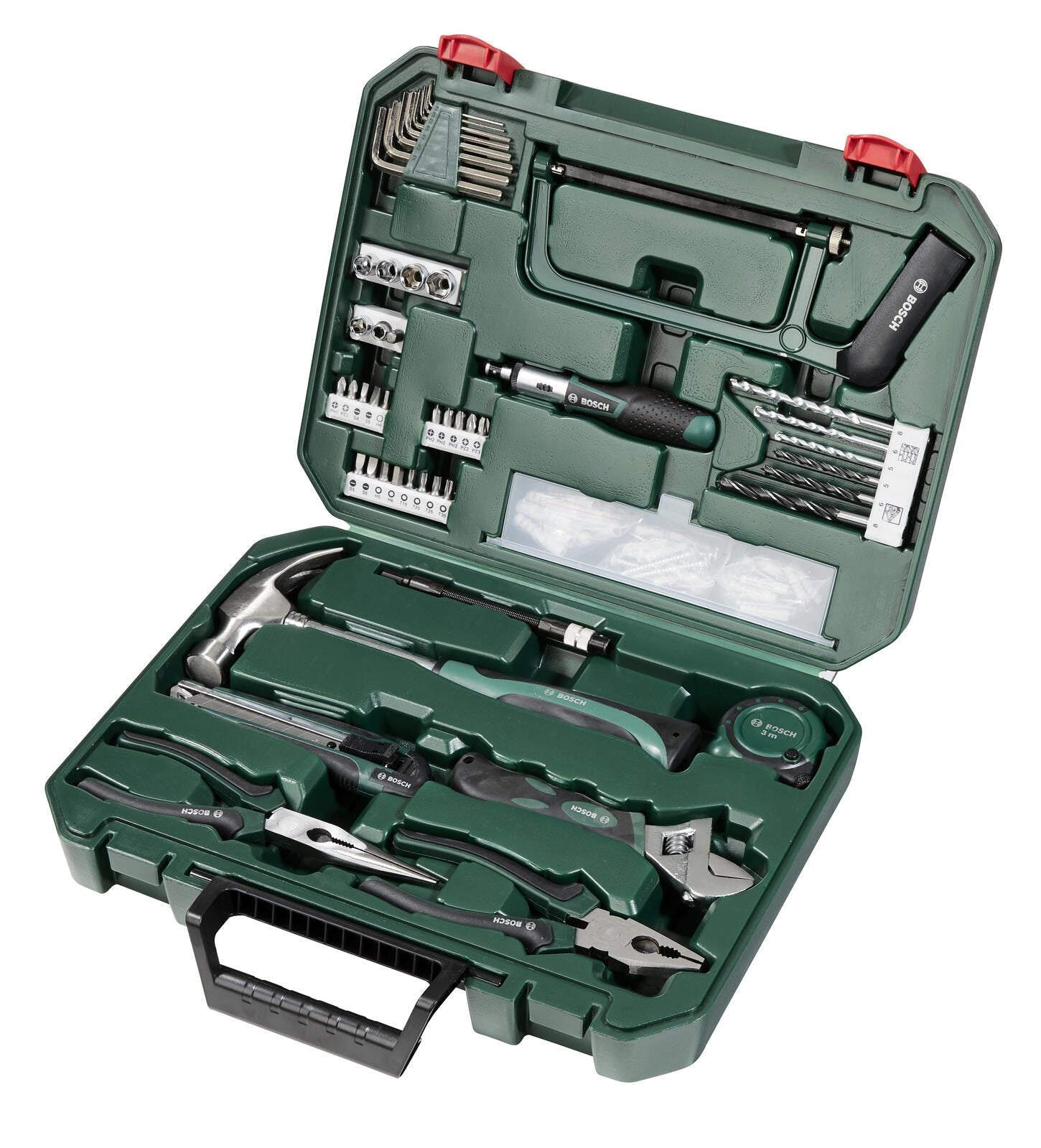 BOSCH Universal-Set Promoline Werkzeugkoffer 111-teilig