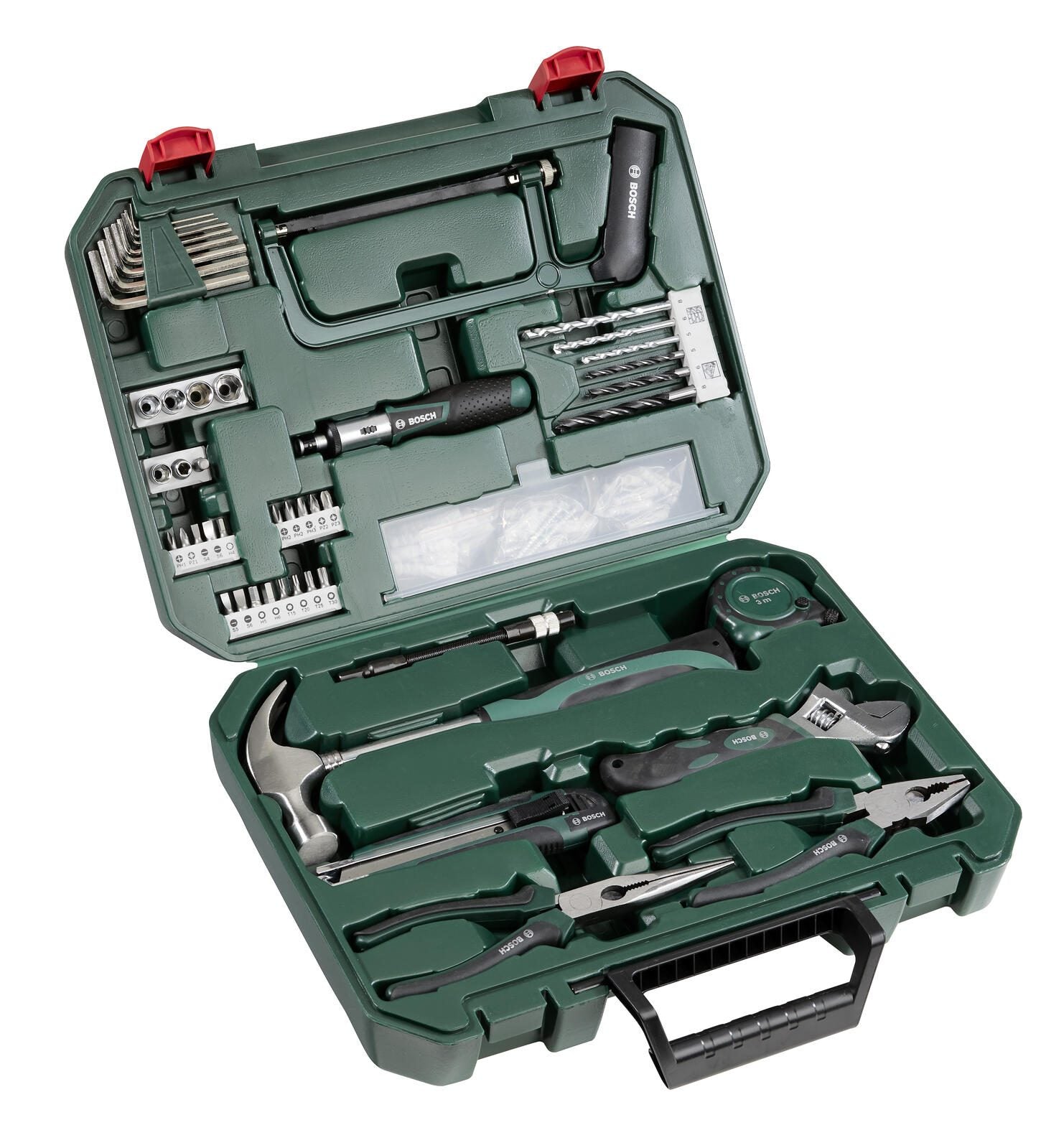 BOSCH Universal-Set Promoline Werkzeugkoffer 111-teilig