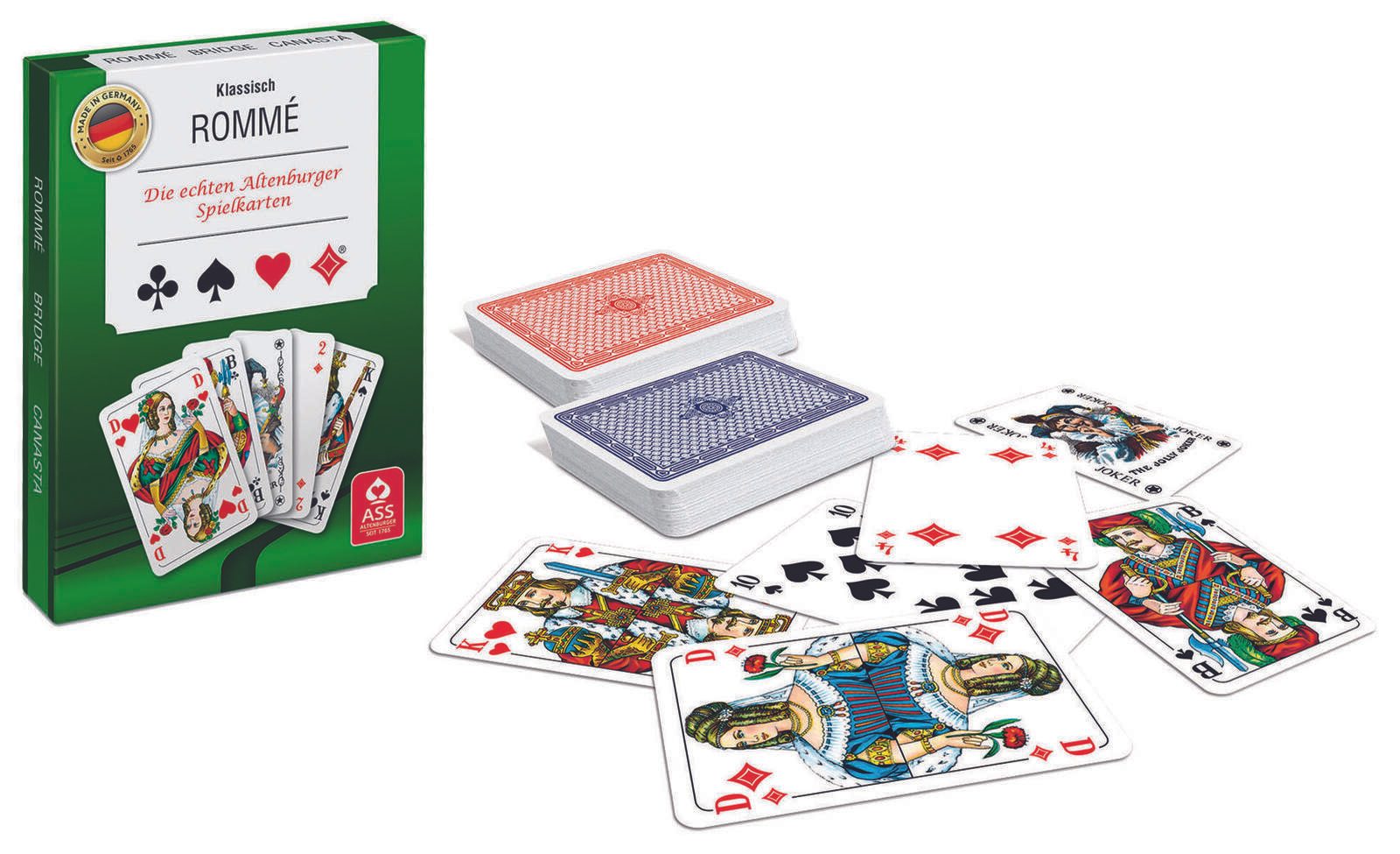 ASS ALTENBURGER Rommé Kartenspiel