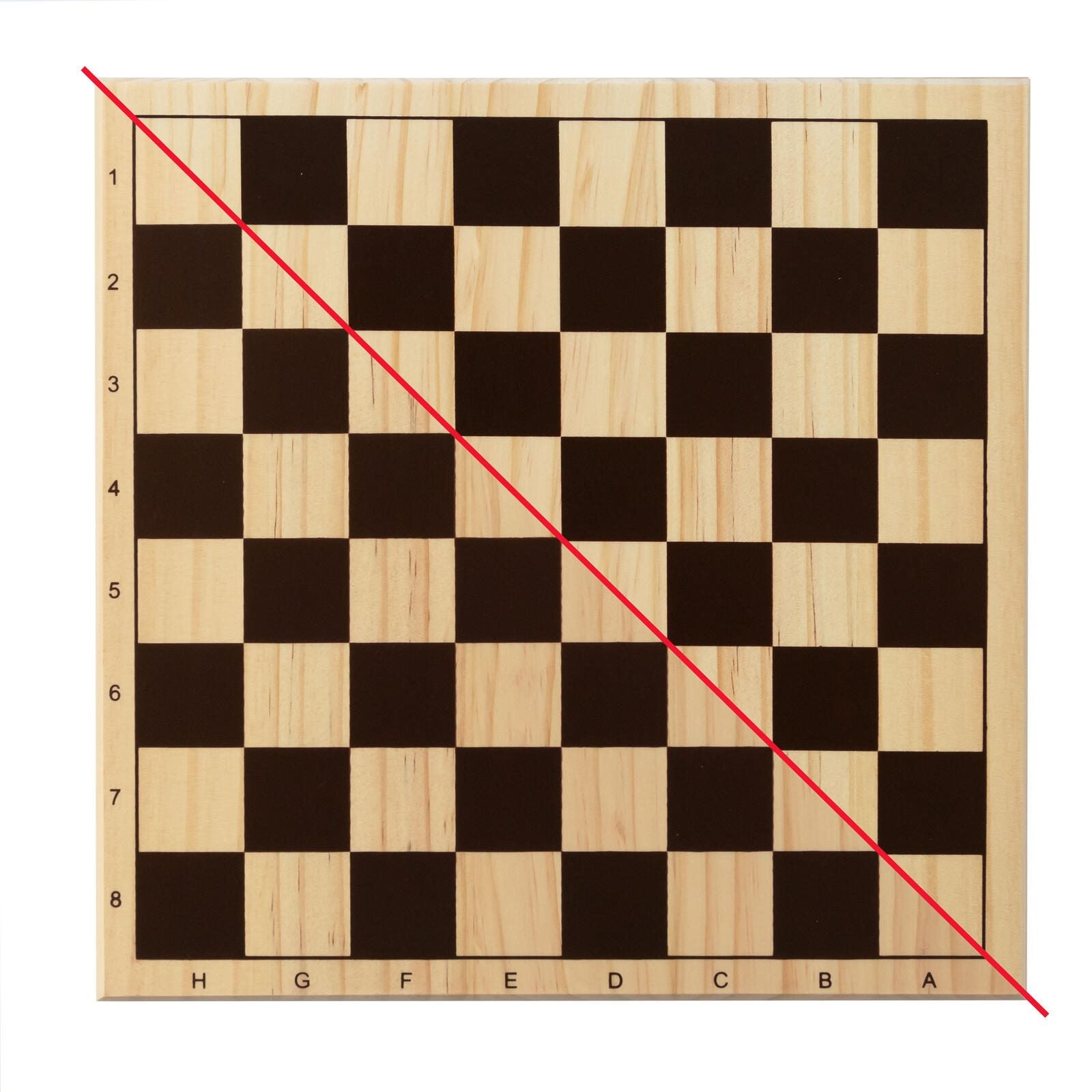 Idena 2in1 Schach und Dame Brettspiel