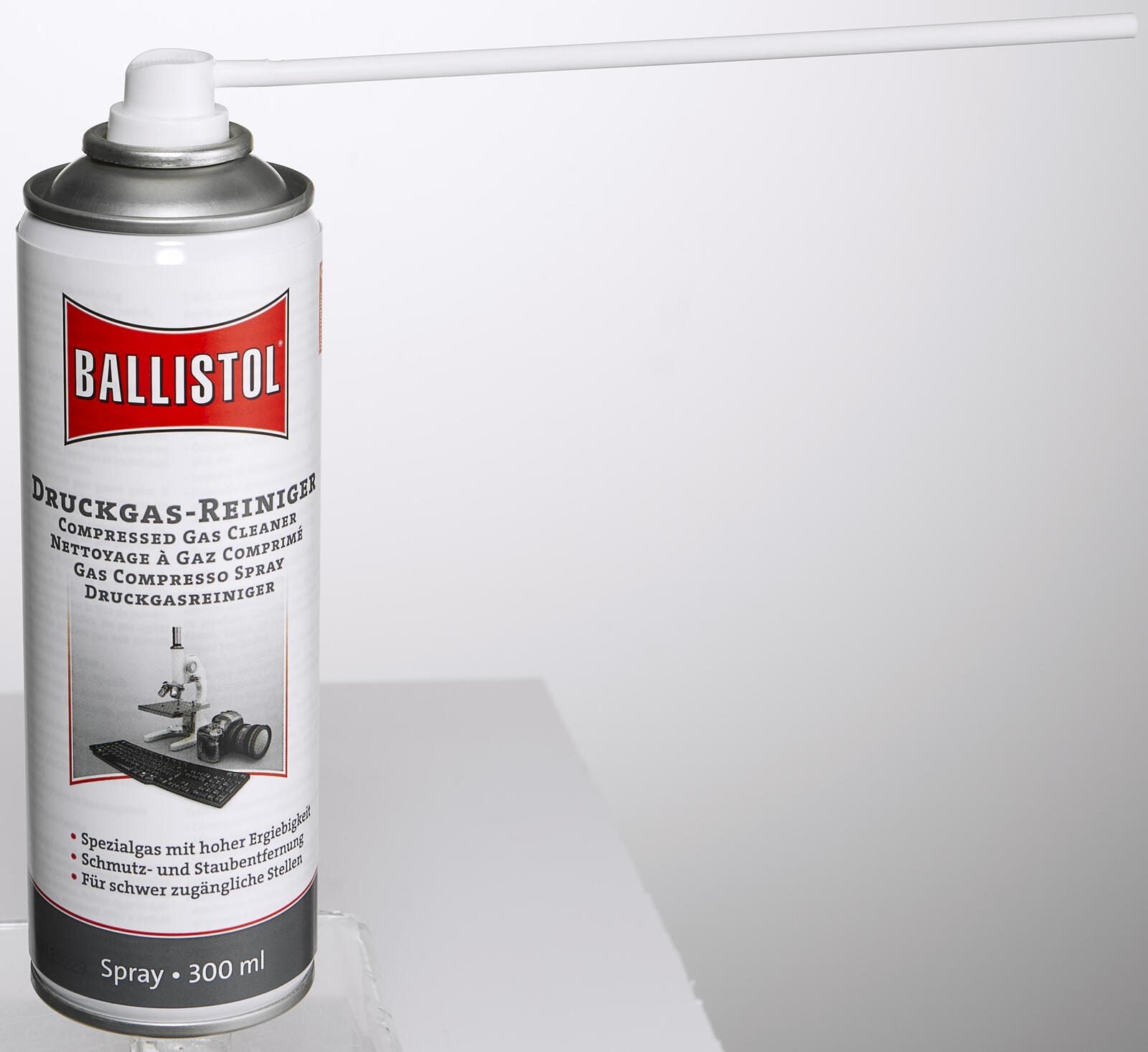 BALLISTOL Druckluftreiniger Druckgasreiniger STAUBFREI 300,0 ml