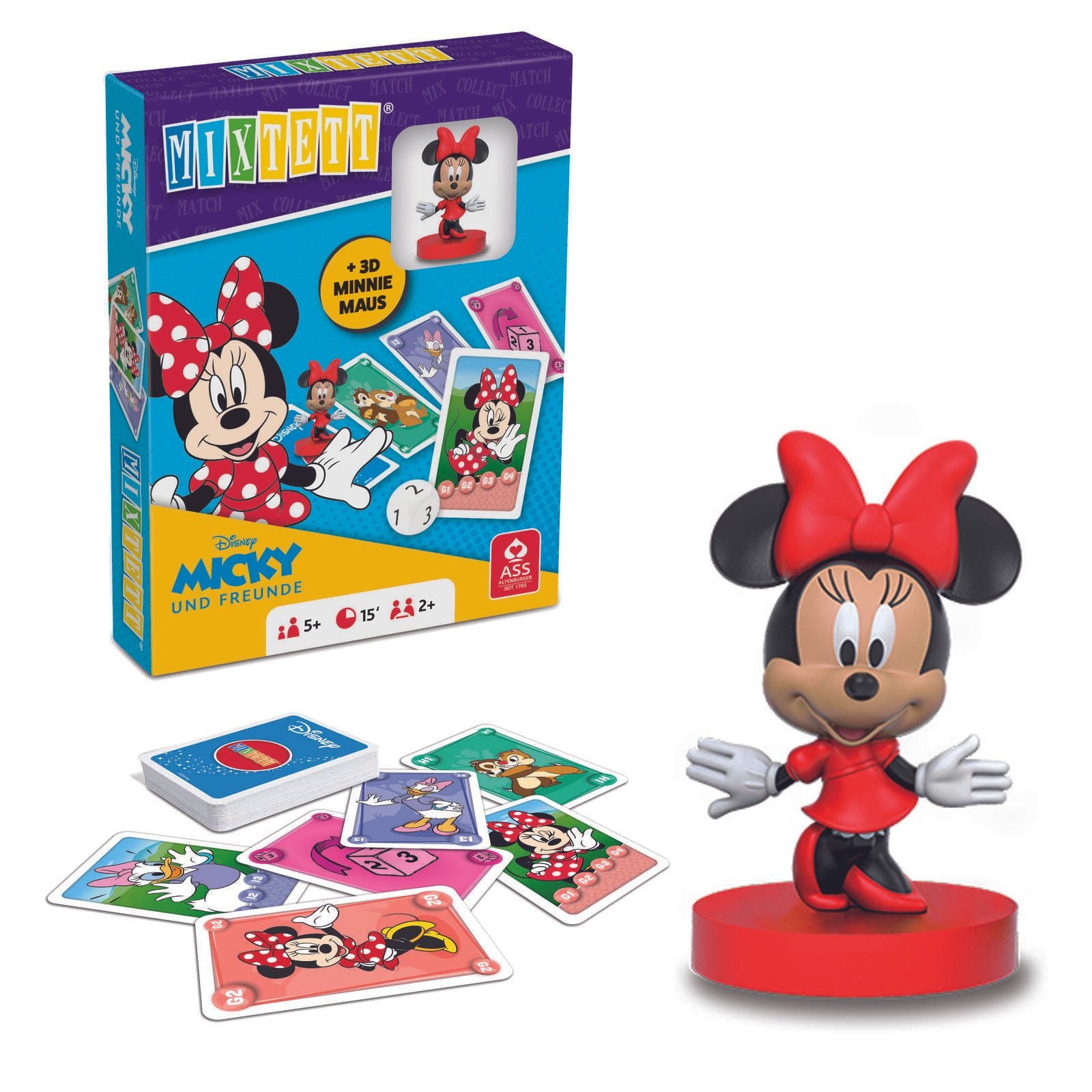 ASS ALTENBURGER Mixtett - Disney Mickey Mouse Minnie Kartenspiel