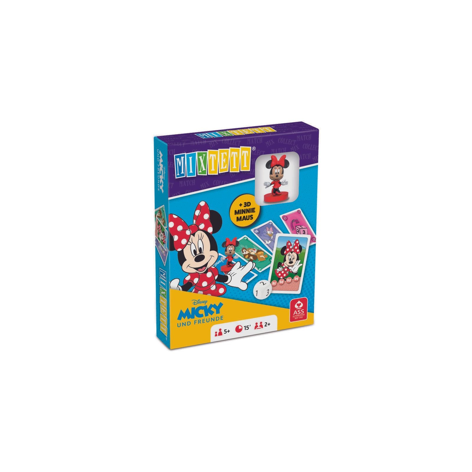 ASS ALTENBURGER Mixtett - Disney Mickey Mouse Minnie Kartenspiel