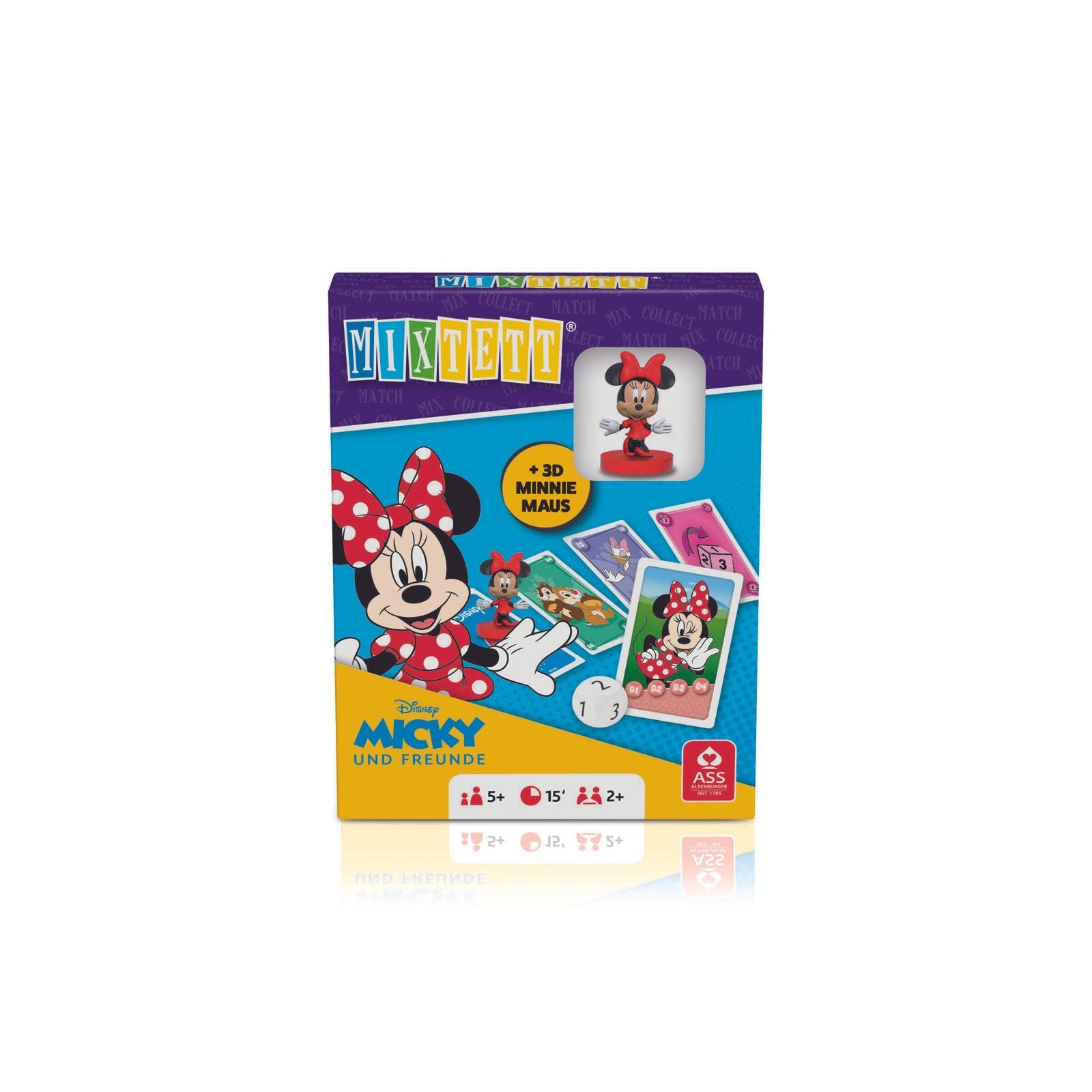 ASS ALTENBURGER Mixtett - Disney Mickey Mouse Minnie Kartenspiel