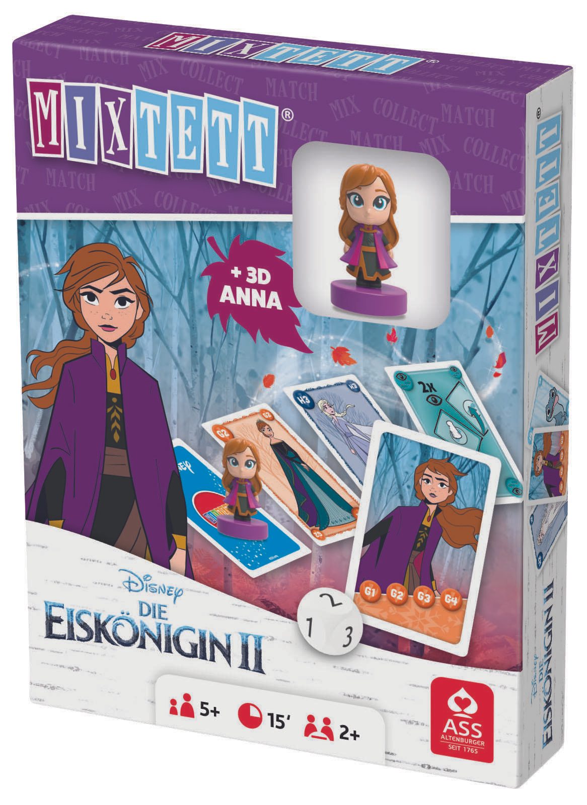 ASS ALTENBURGER Mixtett - Disney Die Eiskönigin Anna Kartenspiel