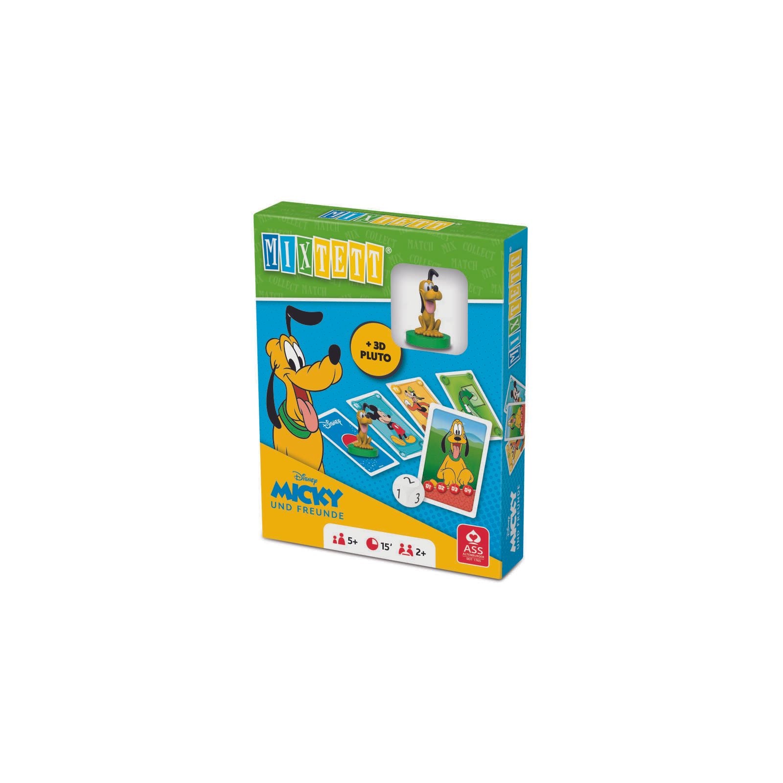 ASS ALTENBURGER Mixtett - Disney Mickey Mouse Pluto Kartenspiel