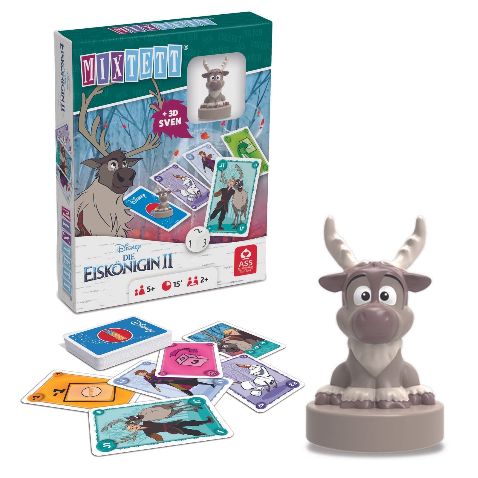 ASS ALTENBURGER Mixtett - Disney Die Eiskönigin 2 Sven Kartenspiel