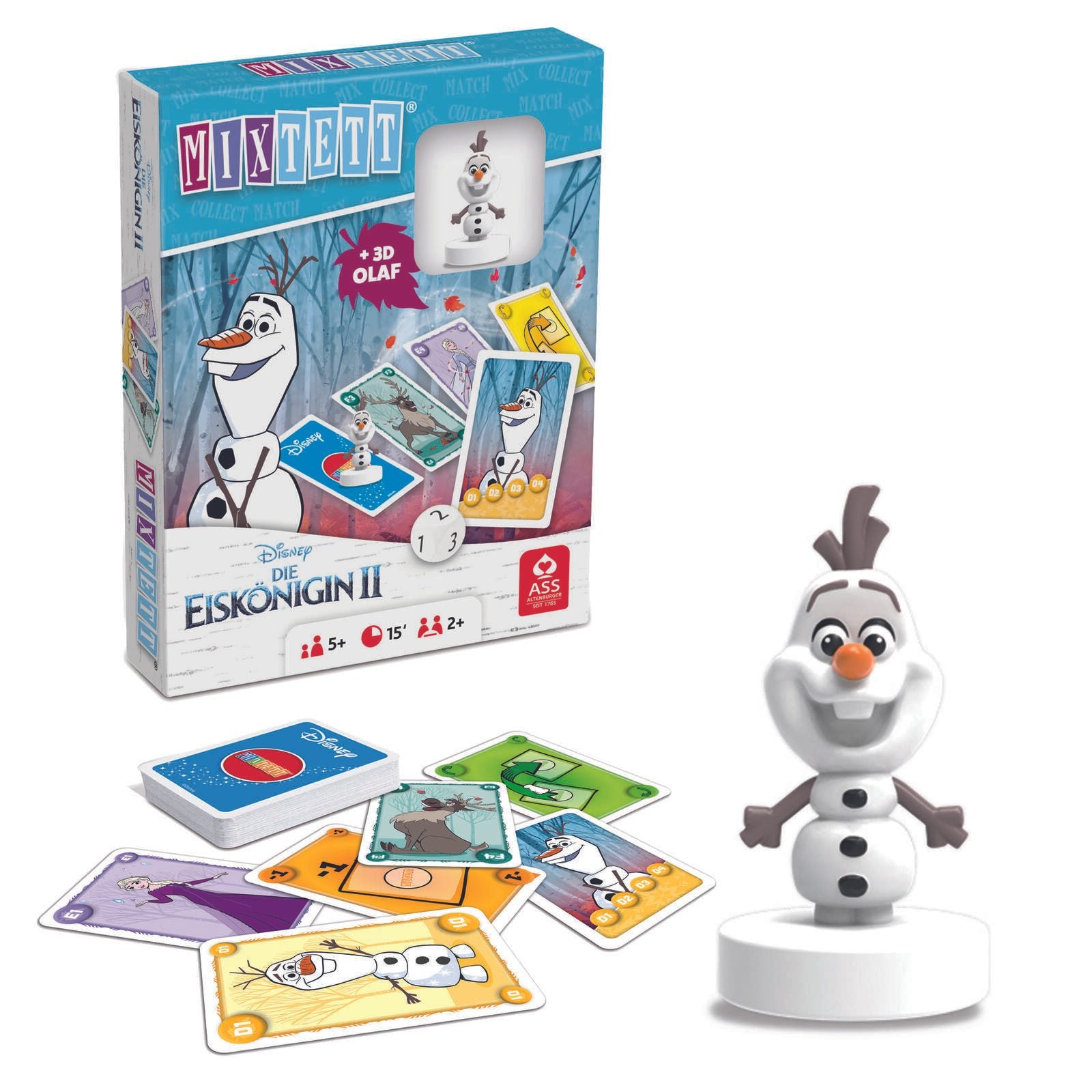 ASS ALTENBURGER Mixtett - Disney Die Eiskönigin Olaf Kartenspiel