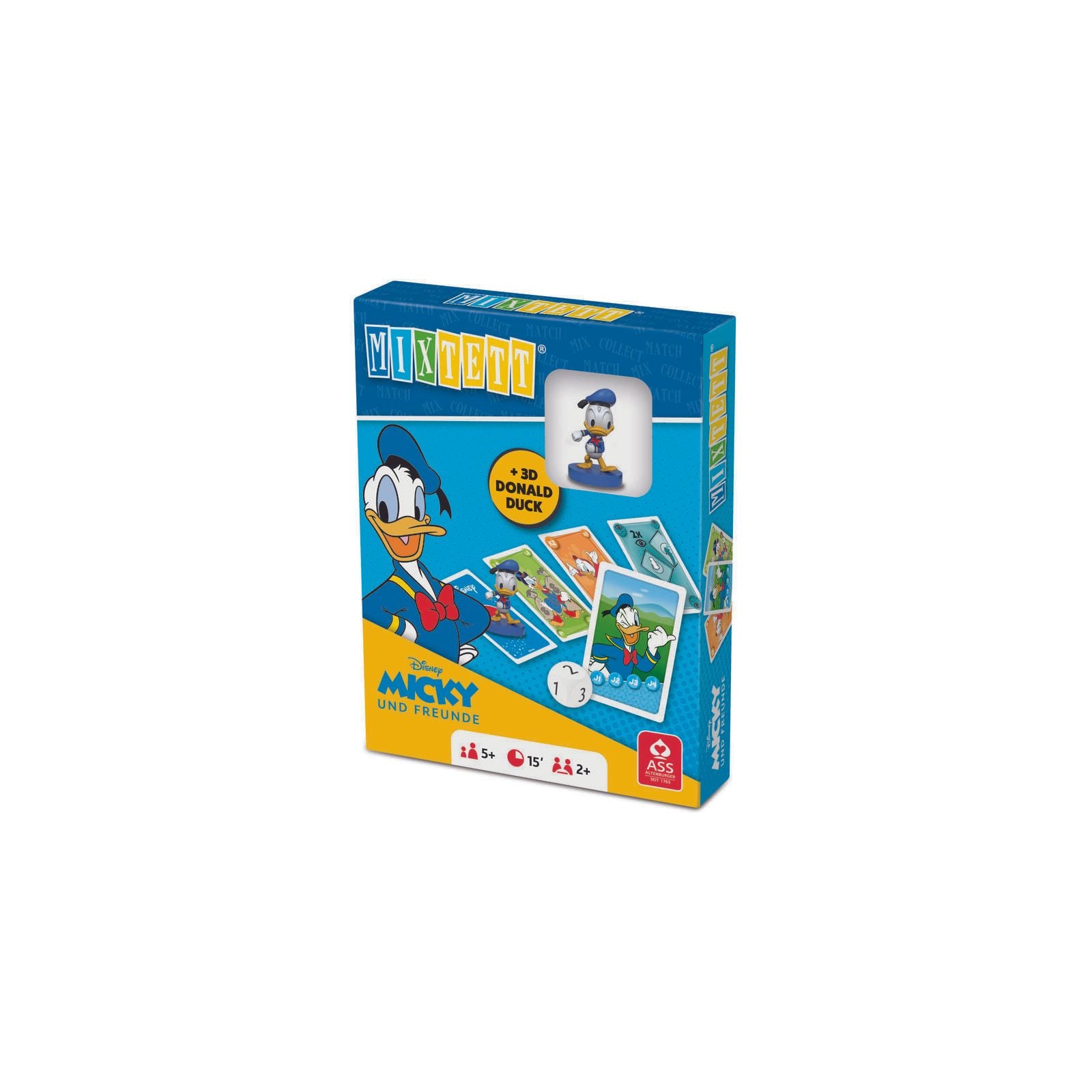 ASS ALTENBURGER Mixtett - Disney Mickey Mouse Donald Kartenspiel