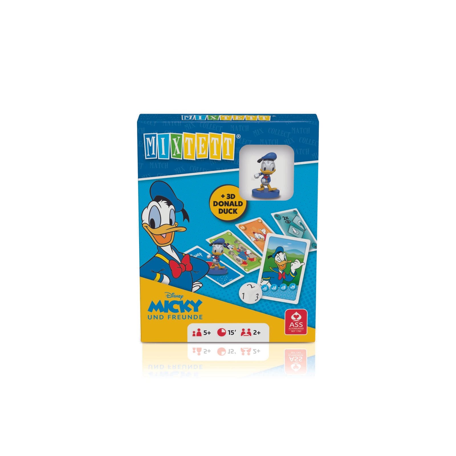 ASS ALTENBURGER Mixtett - Disney Mickey Mouse Donald Kartenspiel