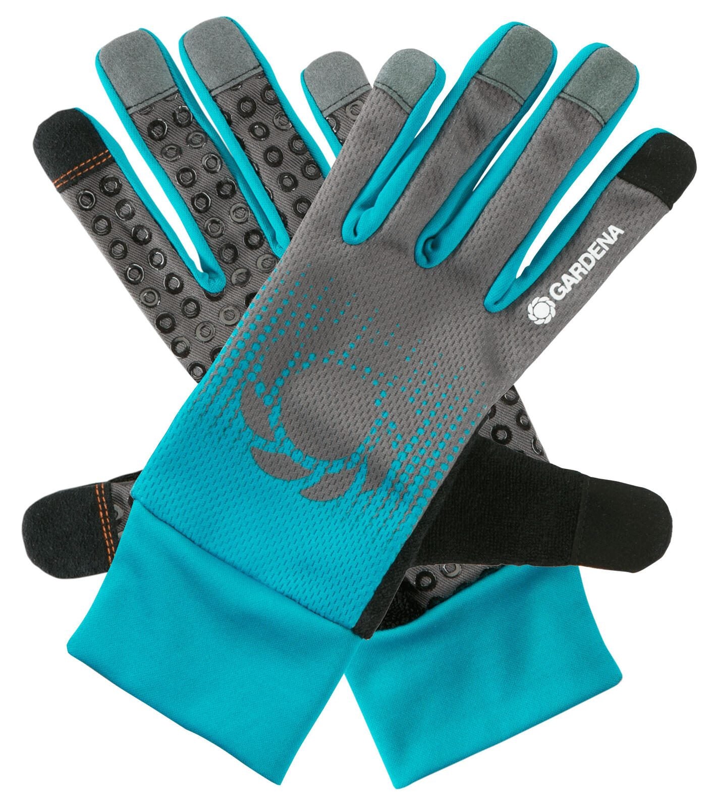 GARDENA Gartenhandschuhe 7 anthrazit, türkis