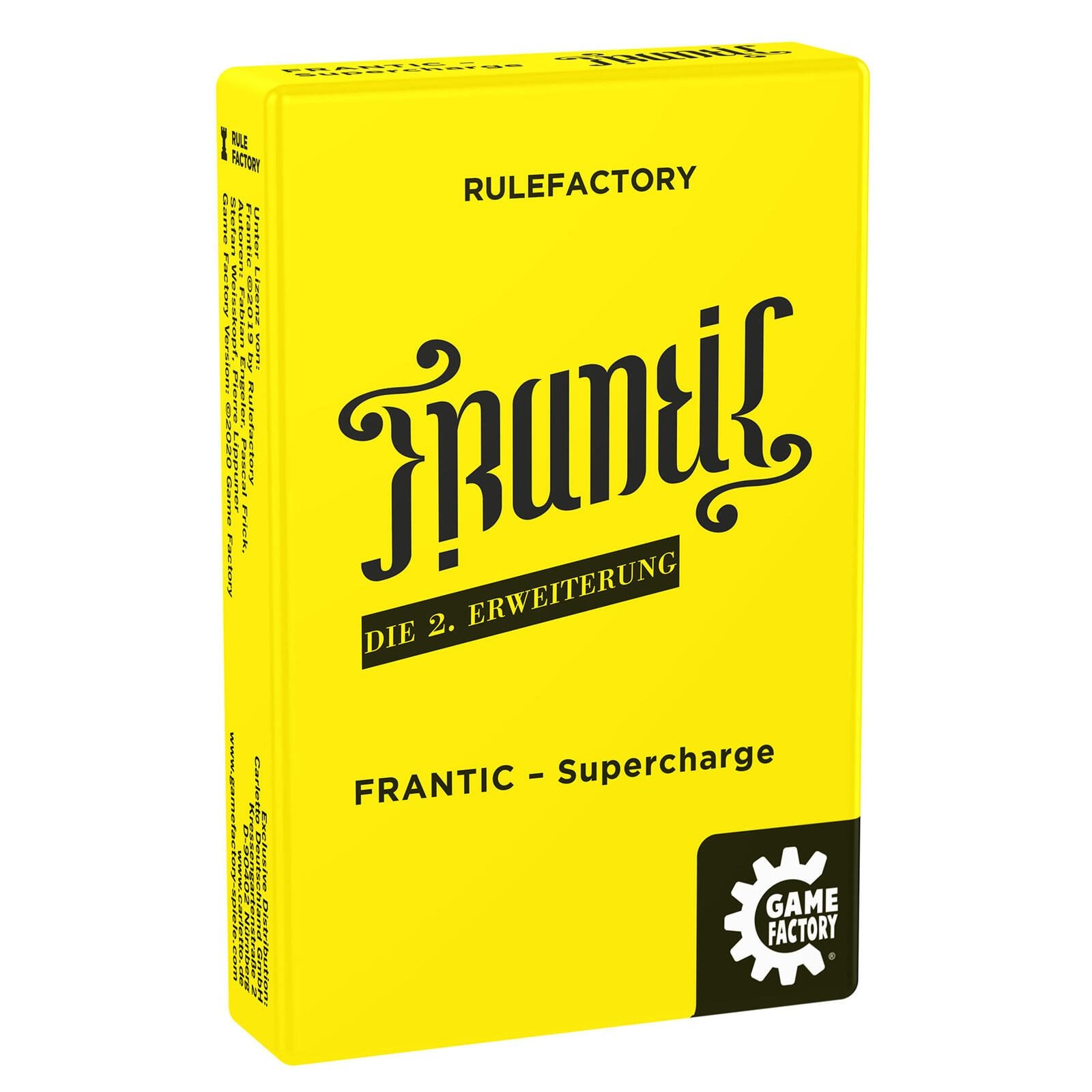 Frantic Supercharge Kartenspiel