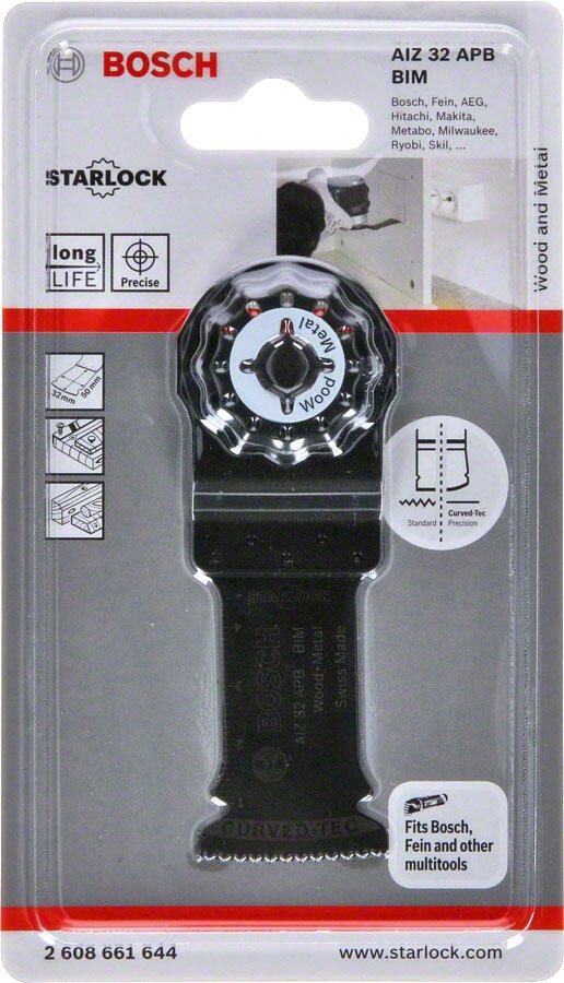 BOSCH AIZ 32 APB Wood and Metal Tauchsägeblatt 1 St.