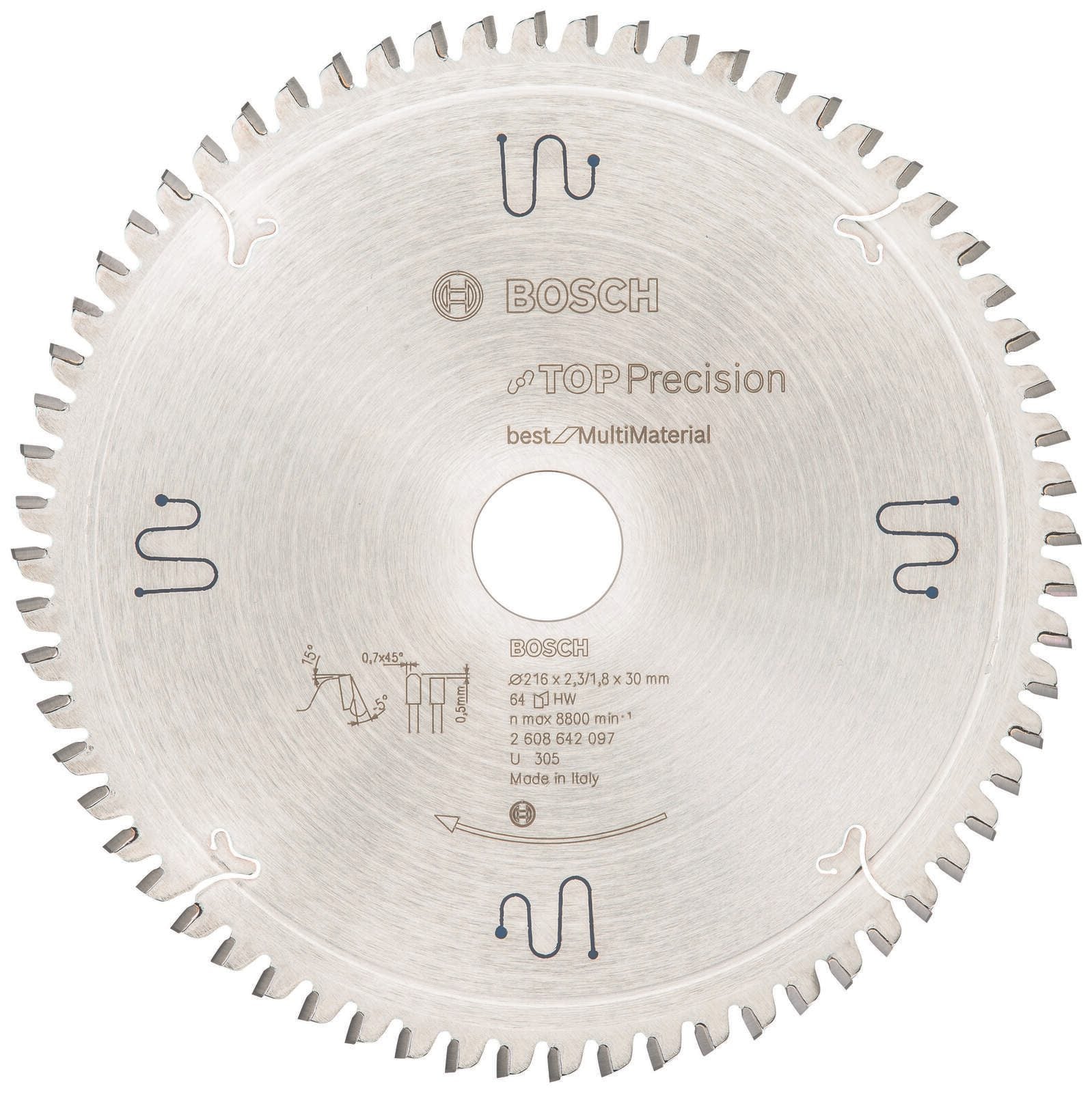 BOSCH Best for Multi Material Kreissägeblatt 1 St.