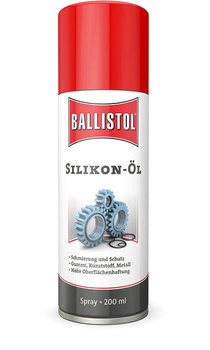BALLISTOL Silikonspray Silikon-Öl 200,0 ml
