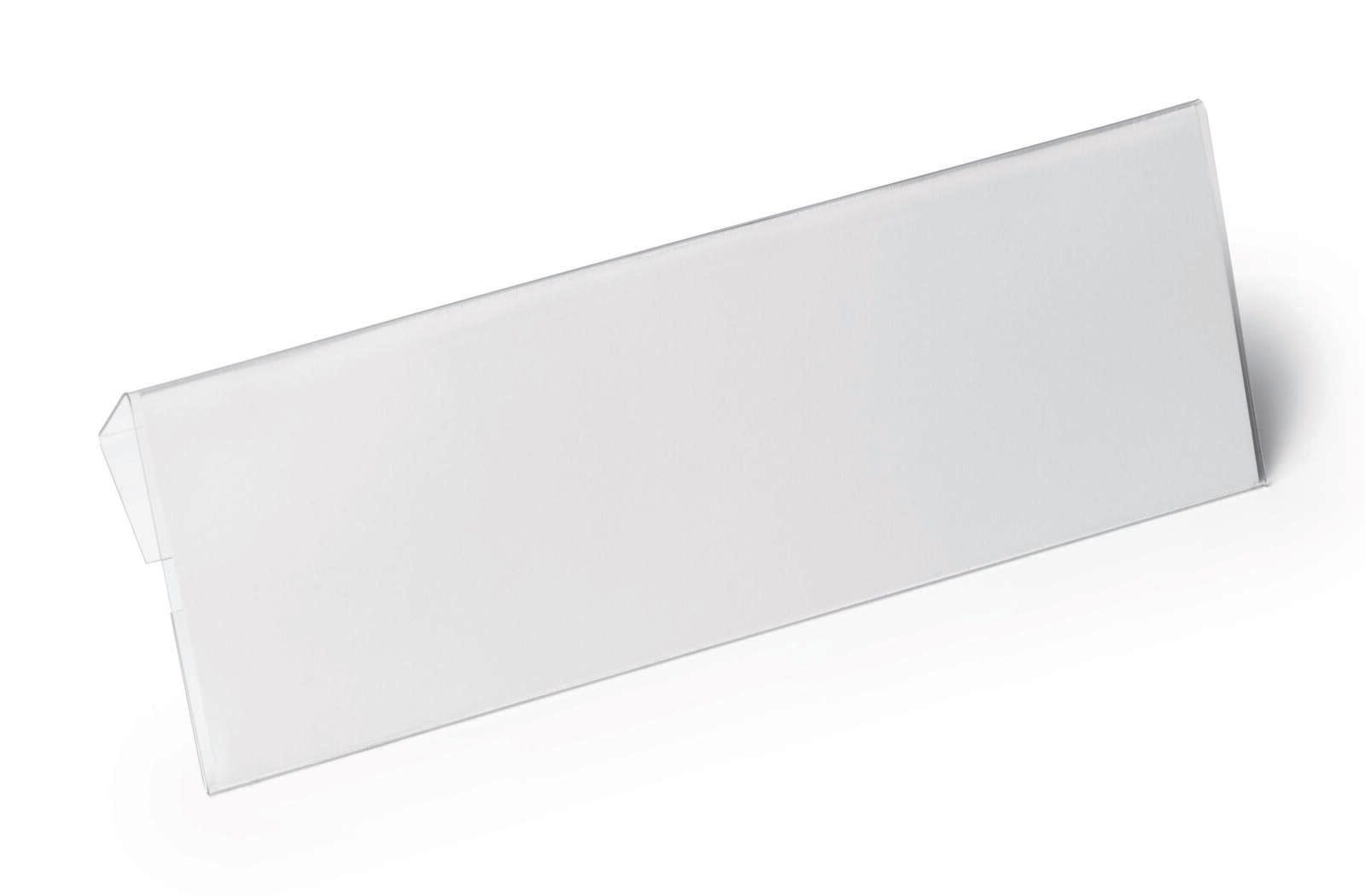 DURABLE Kennzeichnungstaschen 1/2 DIN A5 quer transparent
