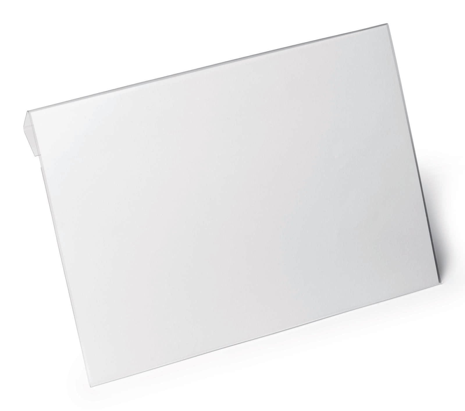 DURABLE Kennzeichnungstaschen DIN A4 quer transparent
