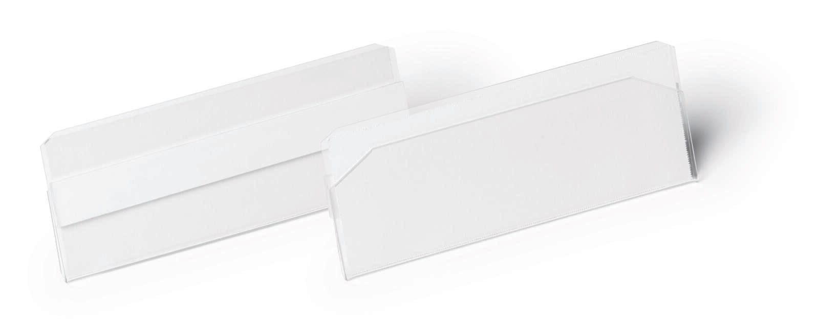 DURABLE Etikettentaschen 10,0 x 3,8 transparent