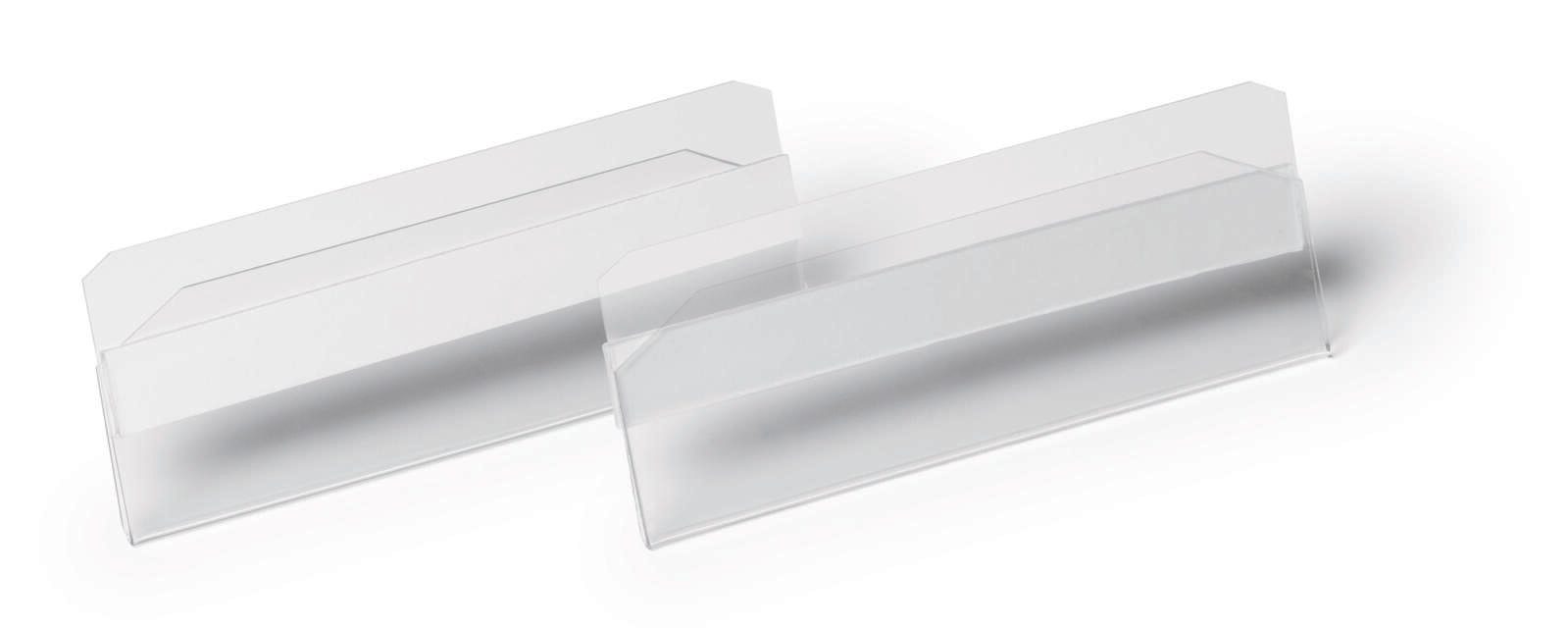 DURABLE Etikettentaschen 10,0 x 3,8 transparent