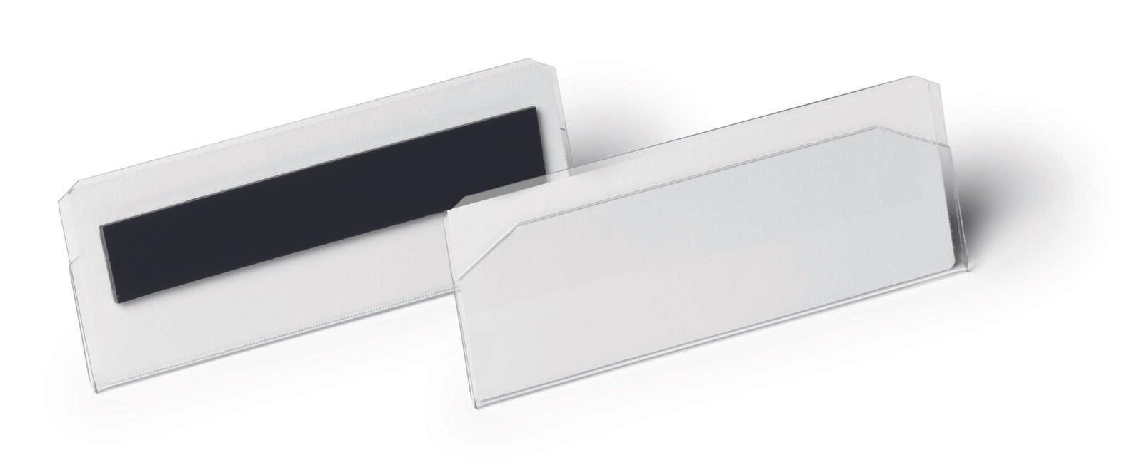 DURABLE Etikettentaschen 10,0 x 3,8 transparent