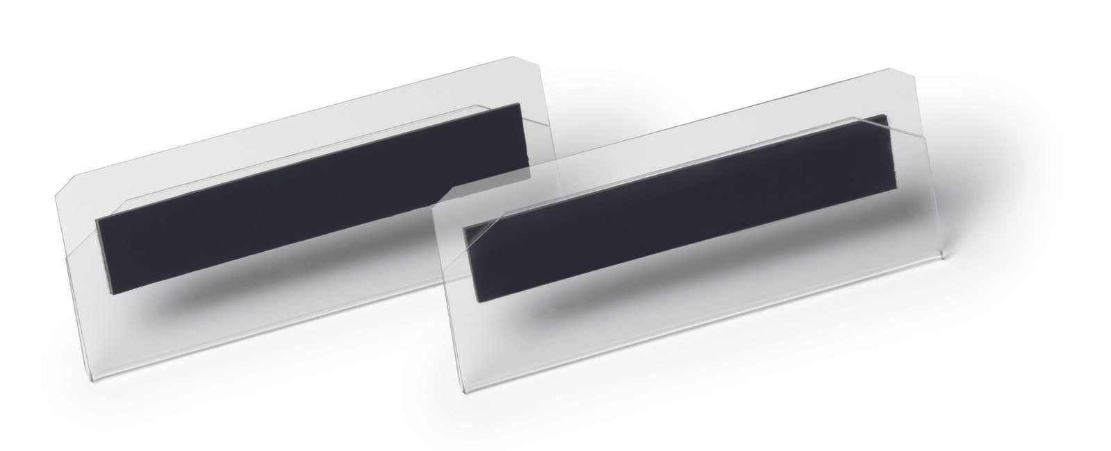 DURABLE Etikettentaschen 10,0 x 3,8 transparent