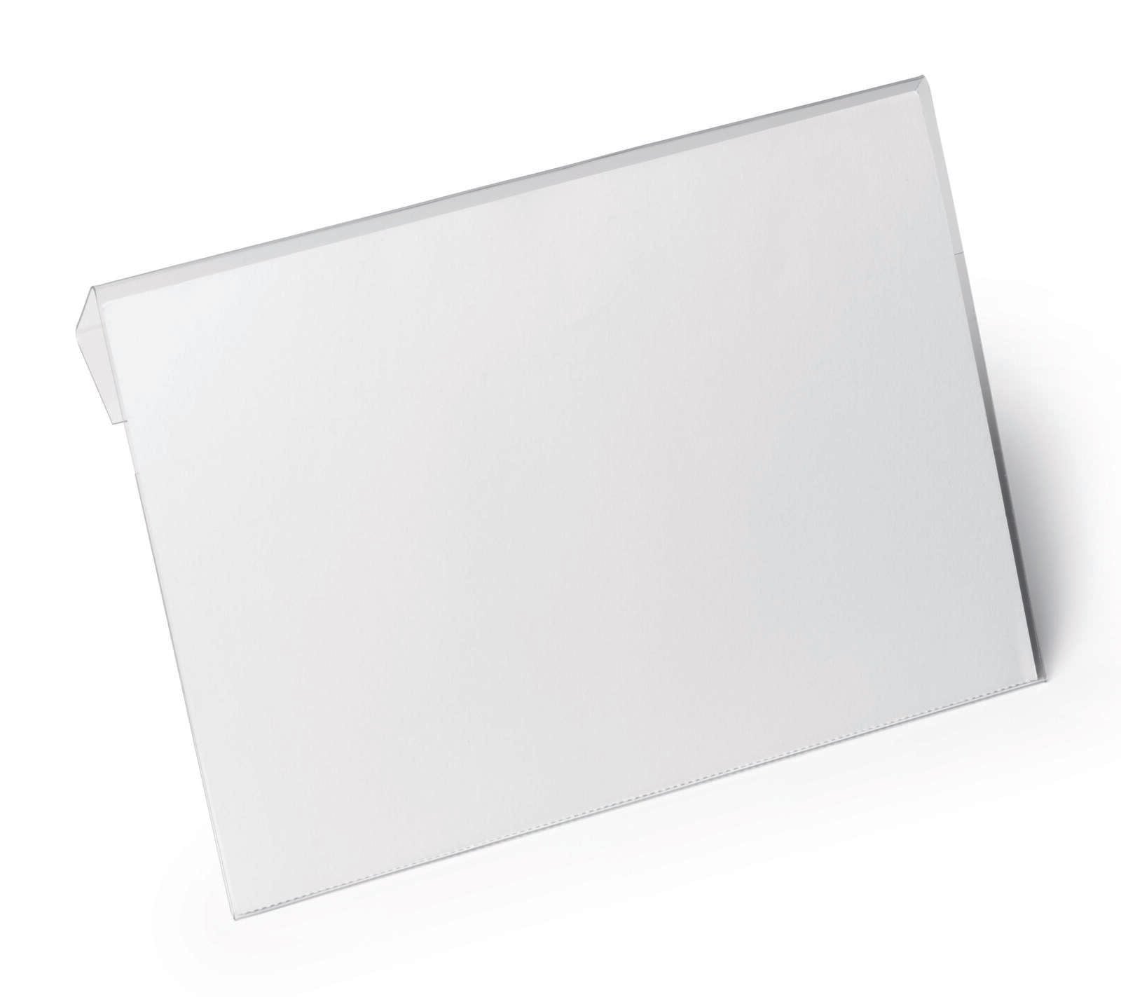 DURABLE Kennzeichnungstaschen DIN A5 quer transparent