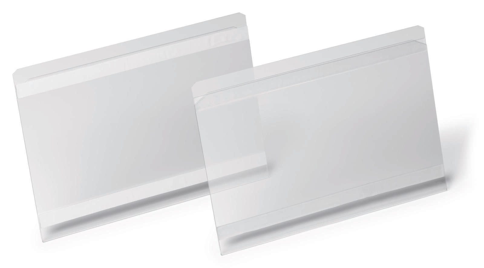 DURABLE Etikettentaschen DIN A5 quer transparent